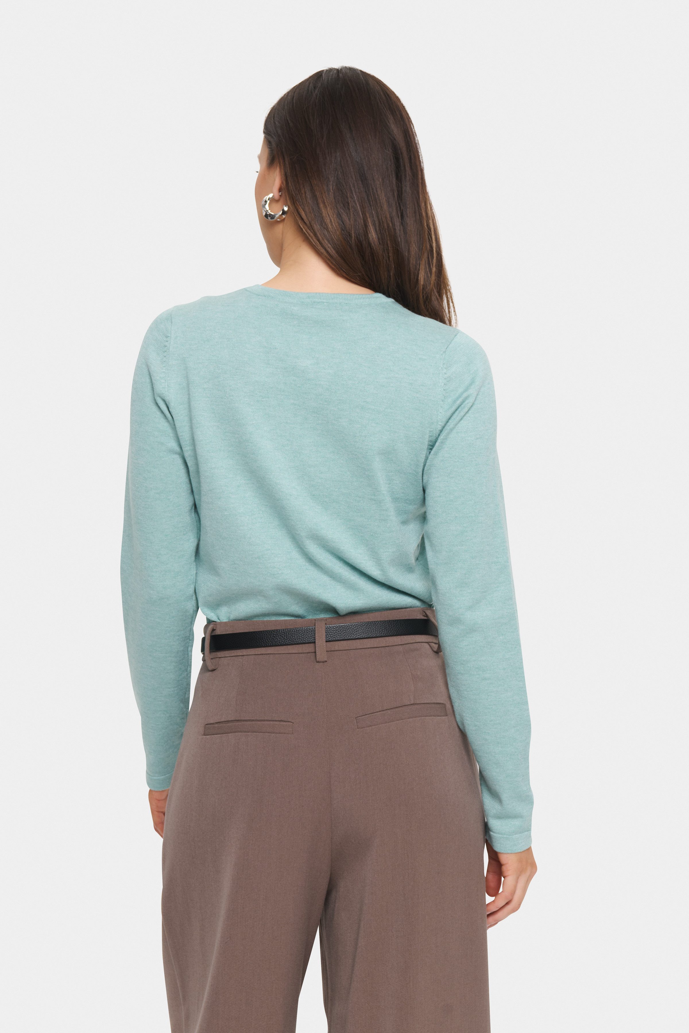 Saint Tropez Vest A8661, MilaSZ R-Neck Cardigan