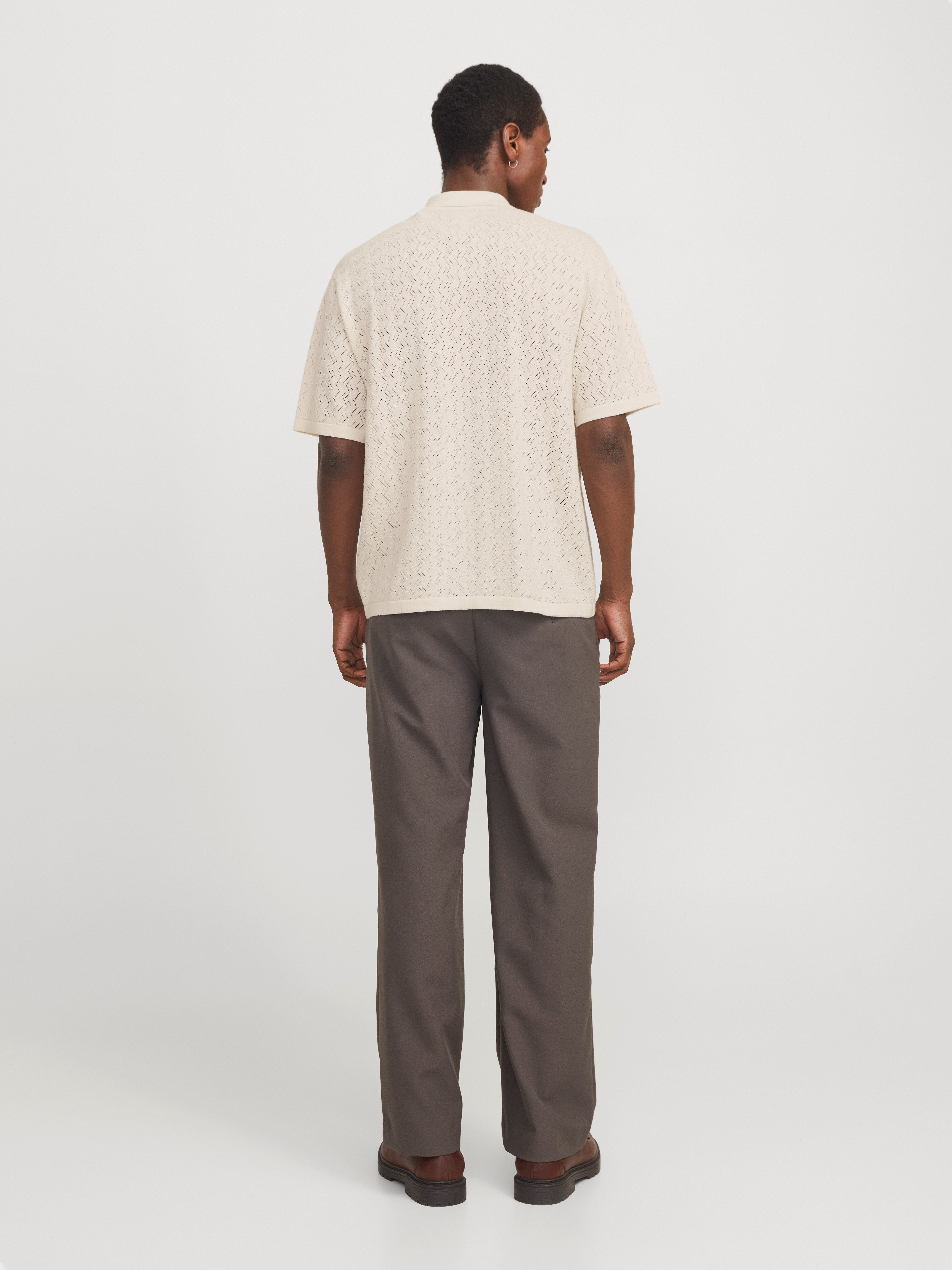 Jack & Jones Trui met polokraag JORTYLER KNIT SS POLO SN