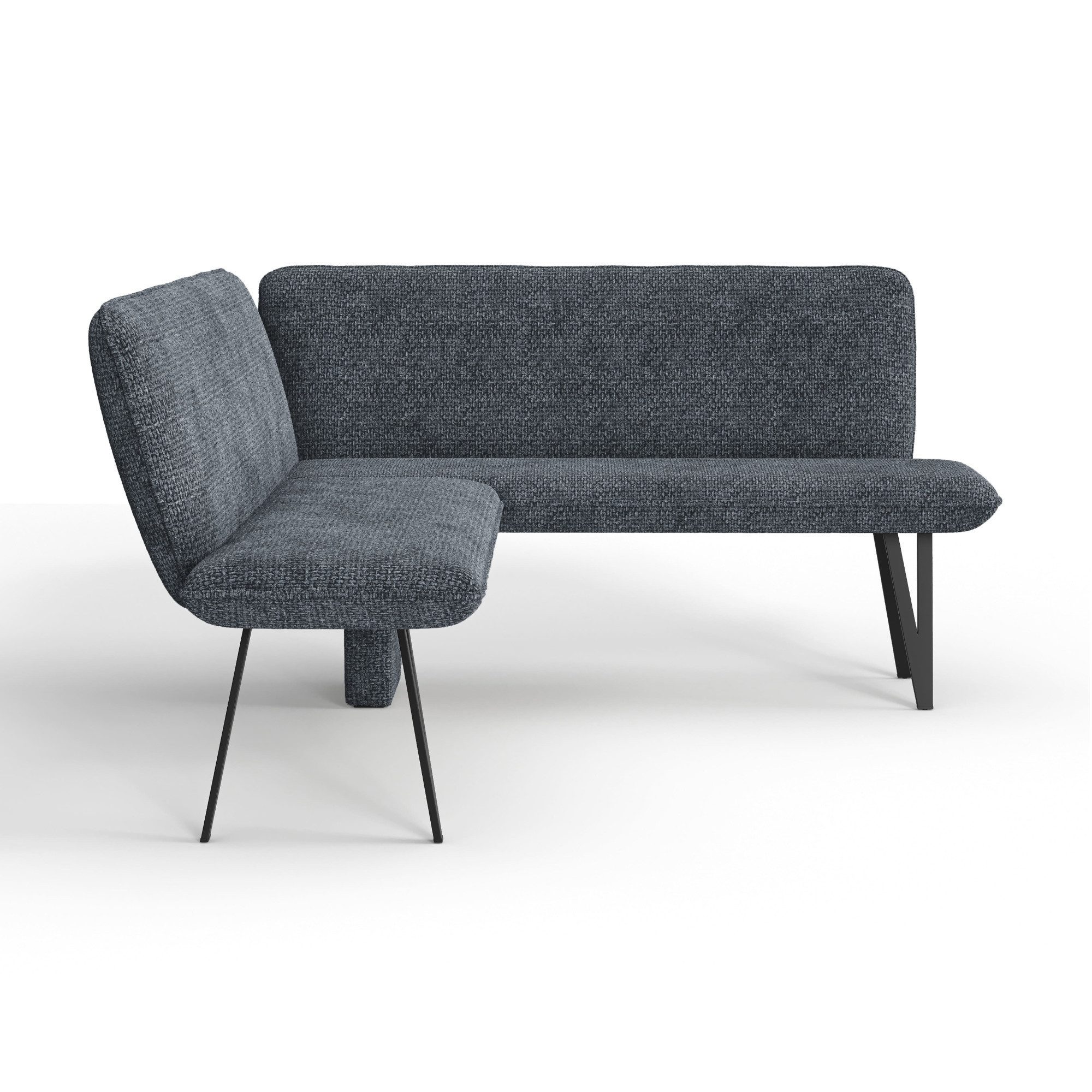 Home affaire Hoekbank Mily Keukenbank, Kussenbank, Eettafelbank, 205x164 cm Moderne bank en kleuren, aantal zitplaatsen: 5, vrij in de ruimte te