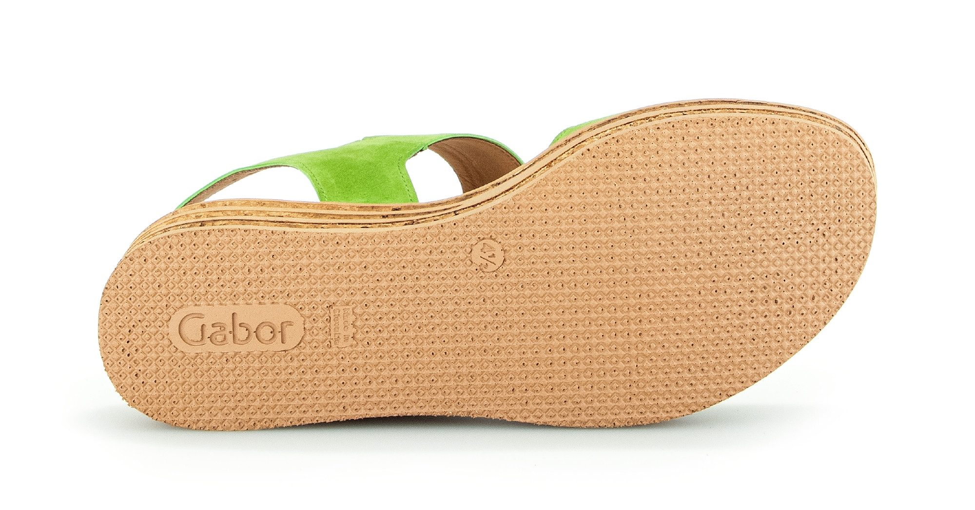 Gabor Sleehaksandaaltjes , plateau, zomerschoen, sandaal met trendy decoratieve gesp