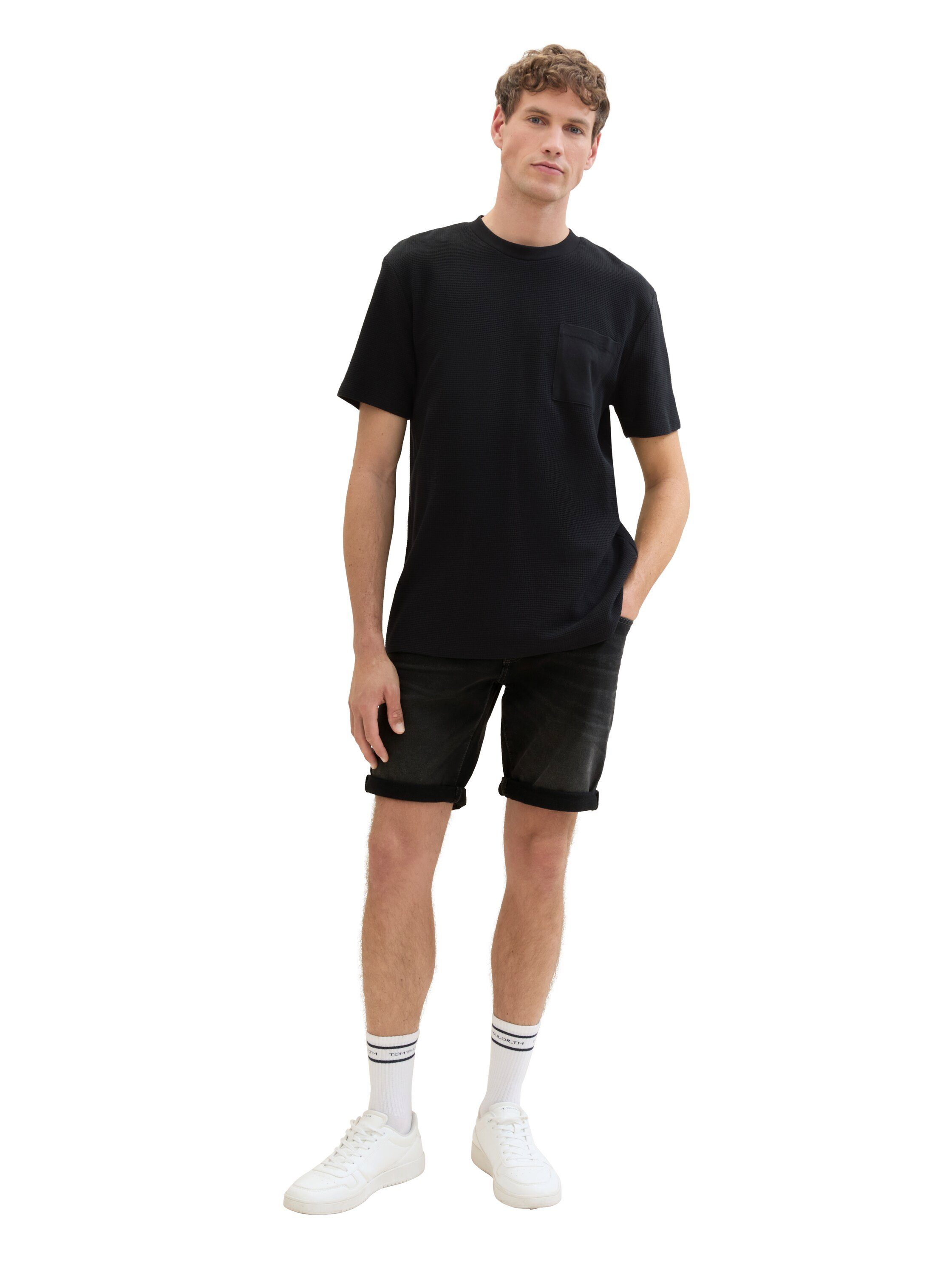 Tom Tailor Denim Jeansshort in 5-pocketsstijl