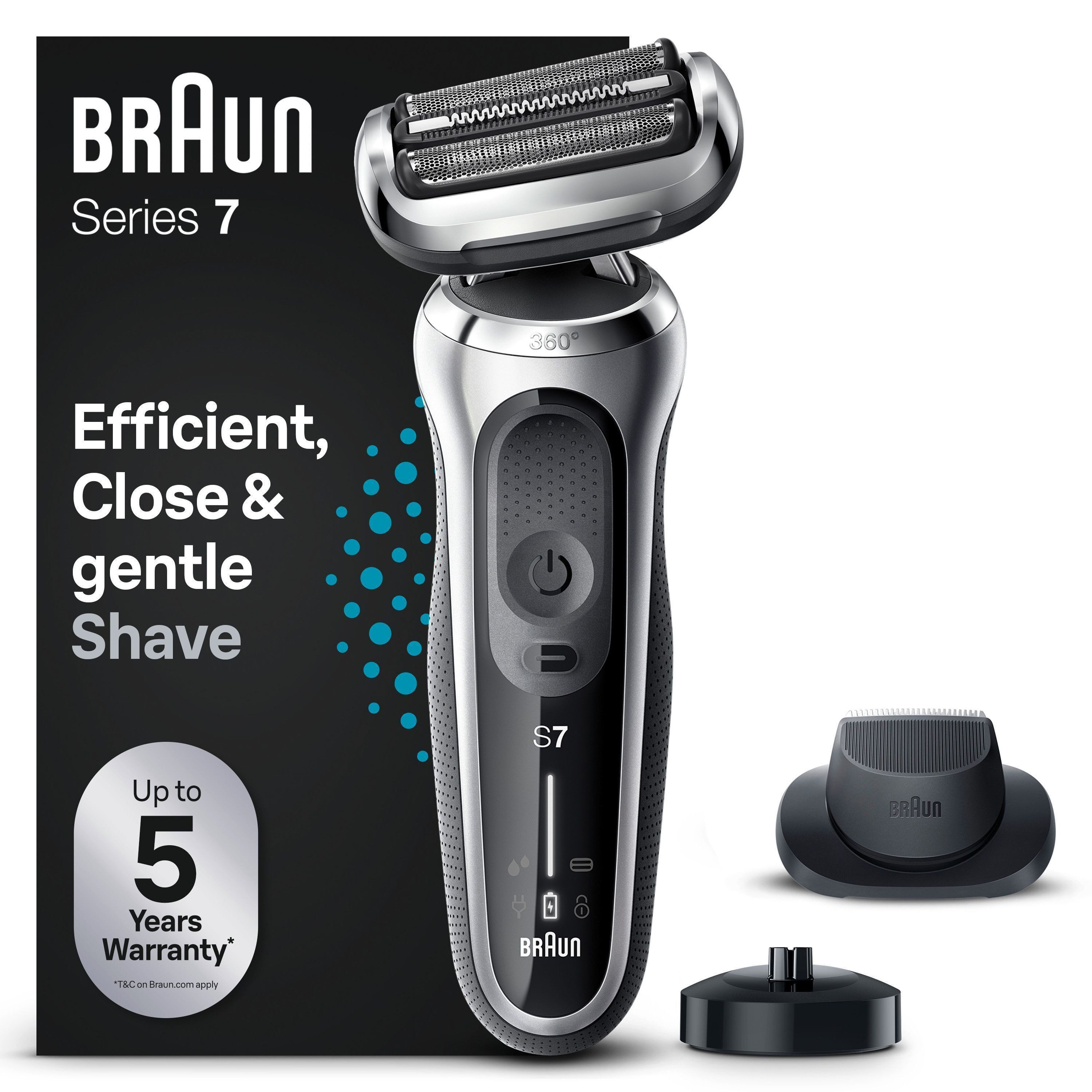 Braun Elektrisch scheerapparaat Series 7 71-S4200cs Wet&Dry, precisietrimmer