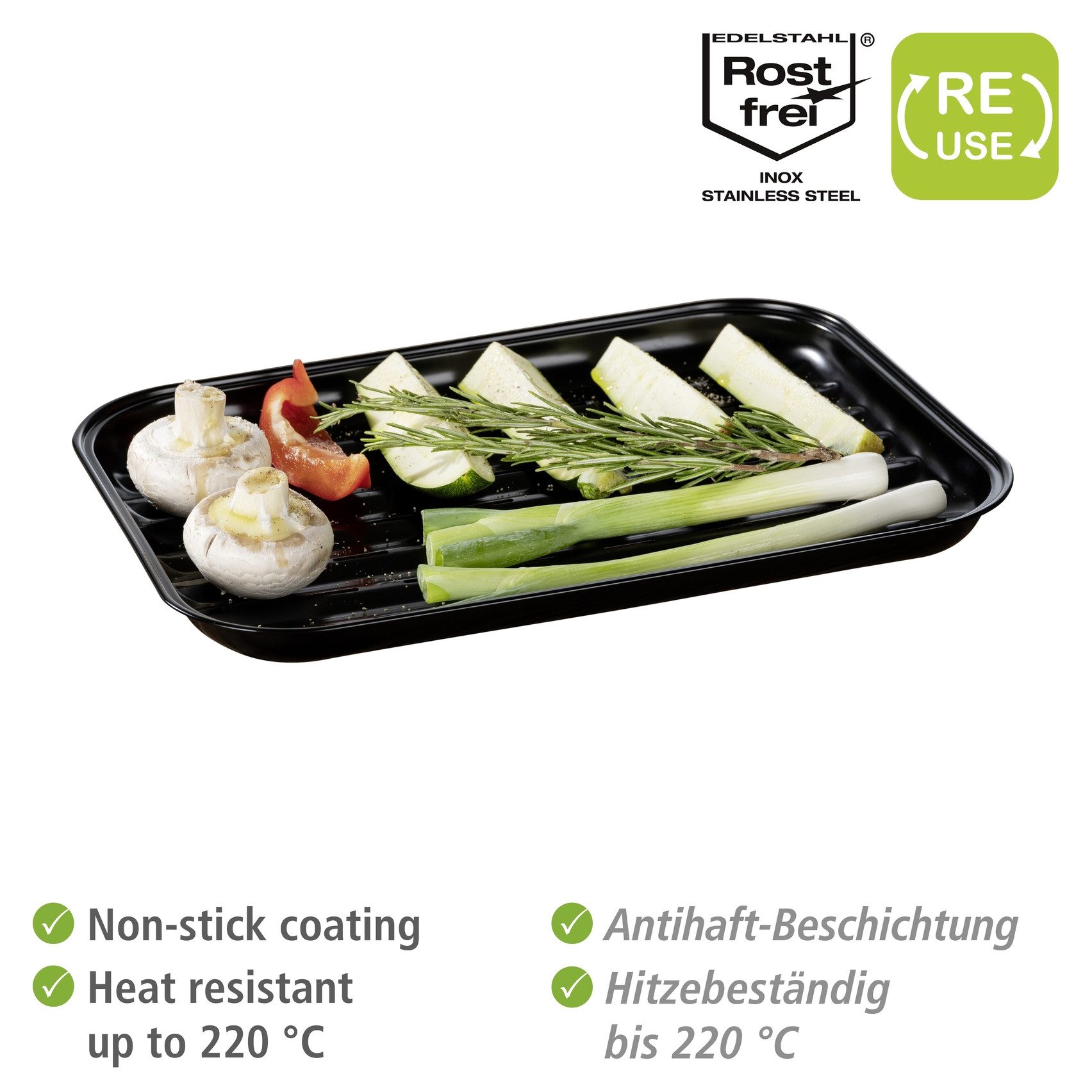 WENKO Barbecueschaal Model Luca (2 stuks)