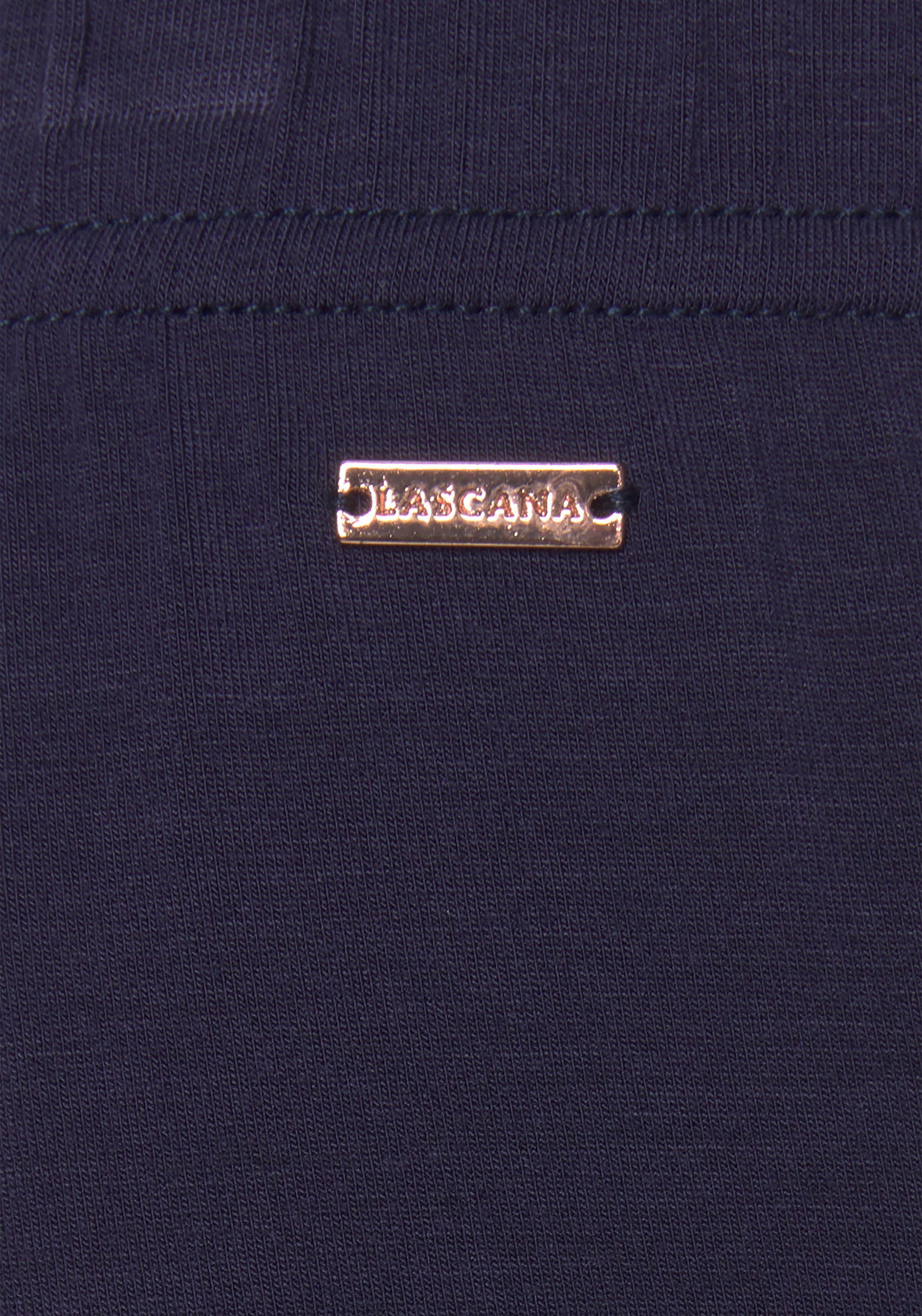 Lascana Pyjamashort met kanten details