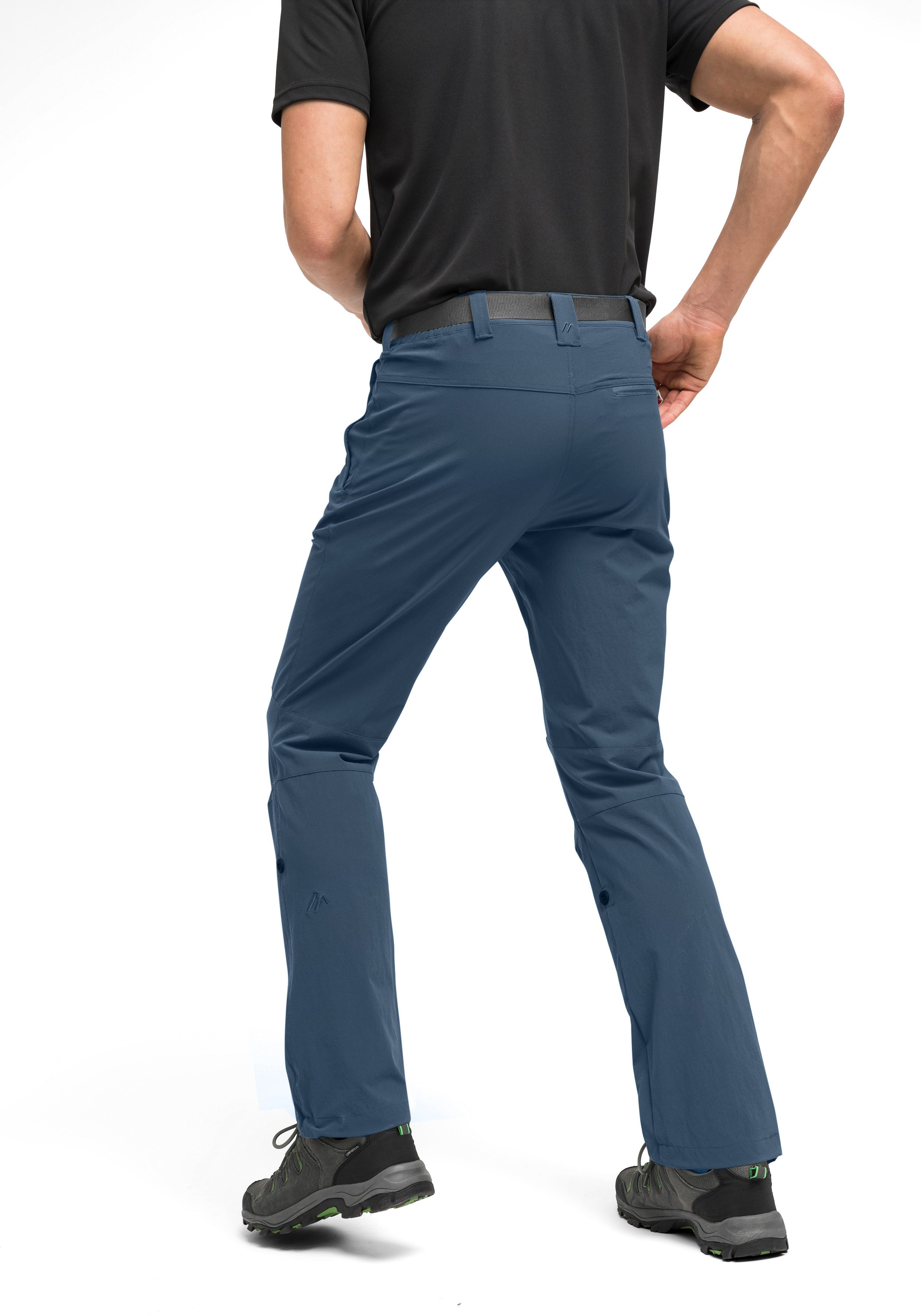 Maier Sports Functionele broek Nil Herenwandelbroek, ventilerende outdoorbroek met oprolfunctie