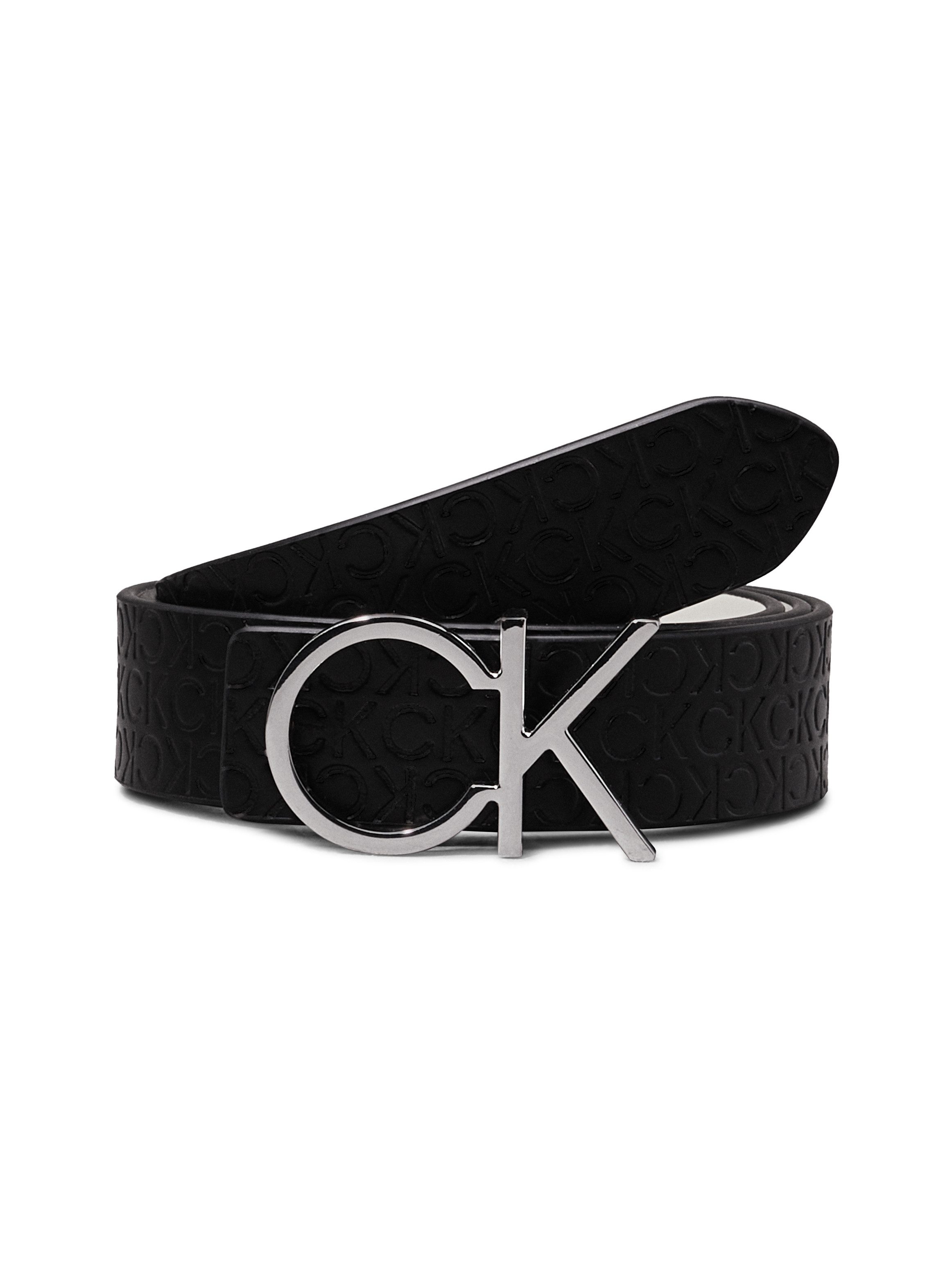 Calvin Klein Leren riem CK REVERSIBLE BELT 3.0_MONO