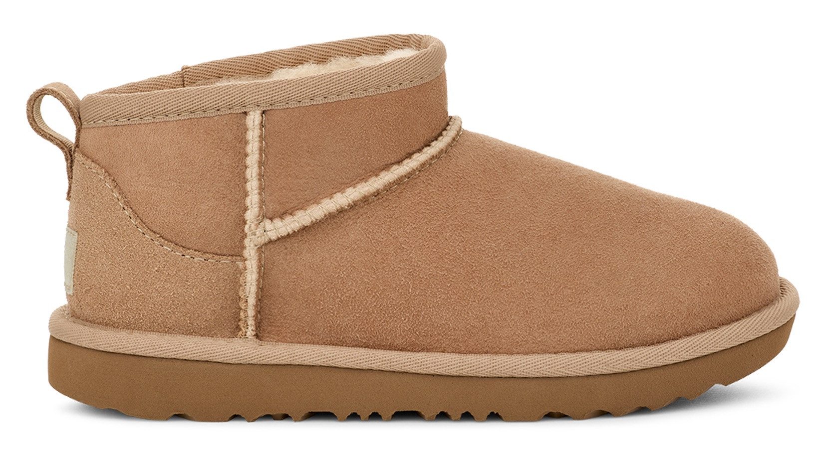 UGG Winterlaarzen Classic Ultra Mini instaplaars, winterlaars, boots met lamsvachtvoering
