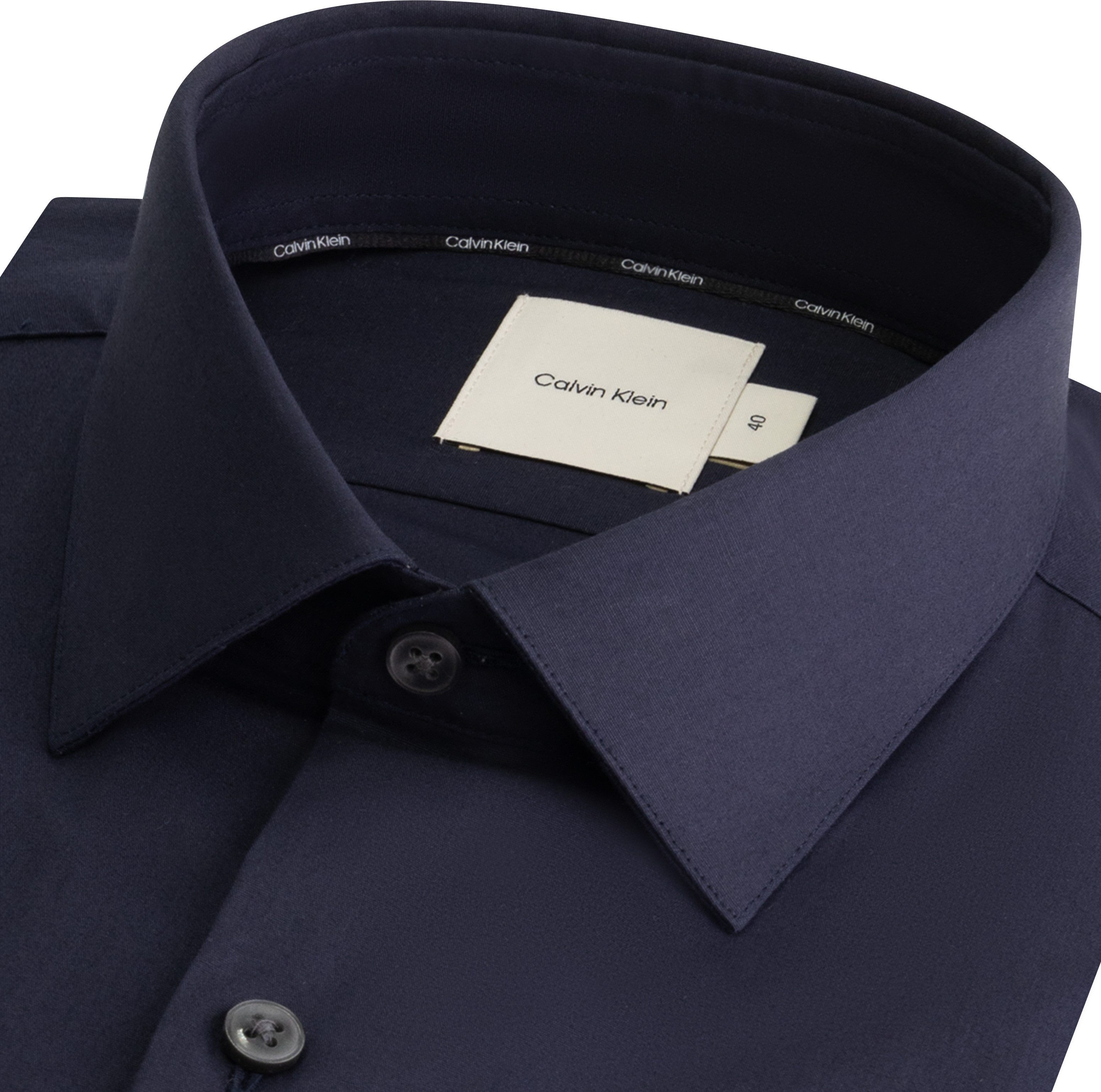 Calvin Klein Businessoverhemd SLIM ESNTL POPLIN NOS STR SLD