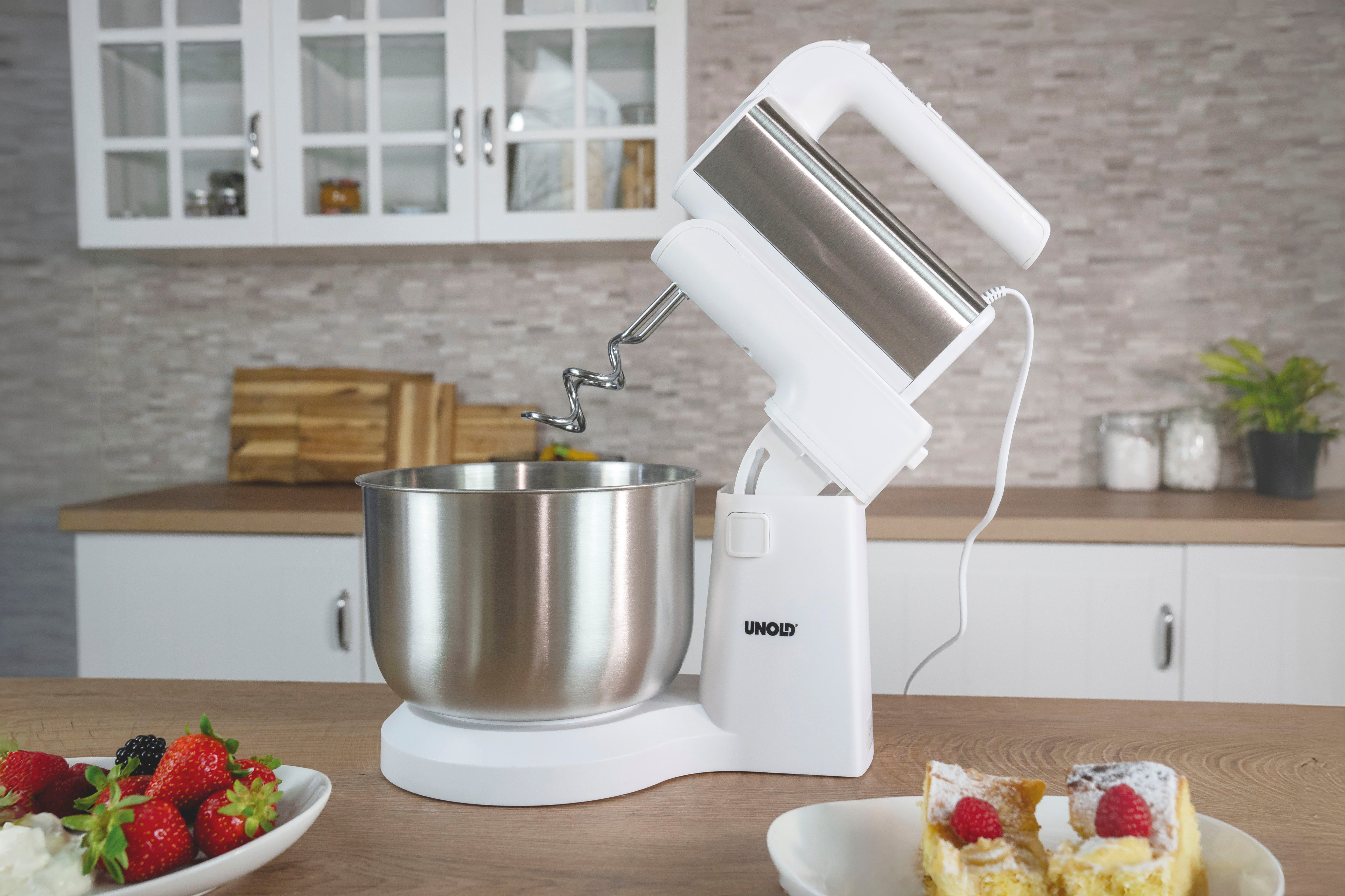 Unold Handmixer 78720 mit Rührschüssel Hannah