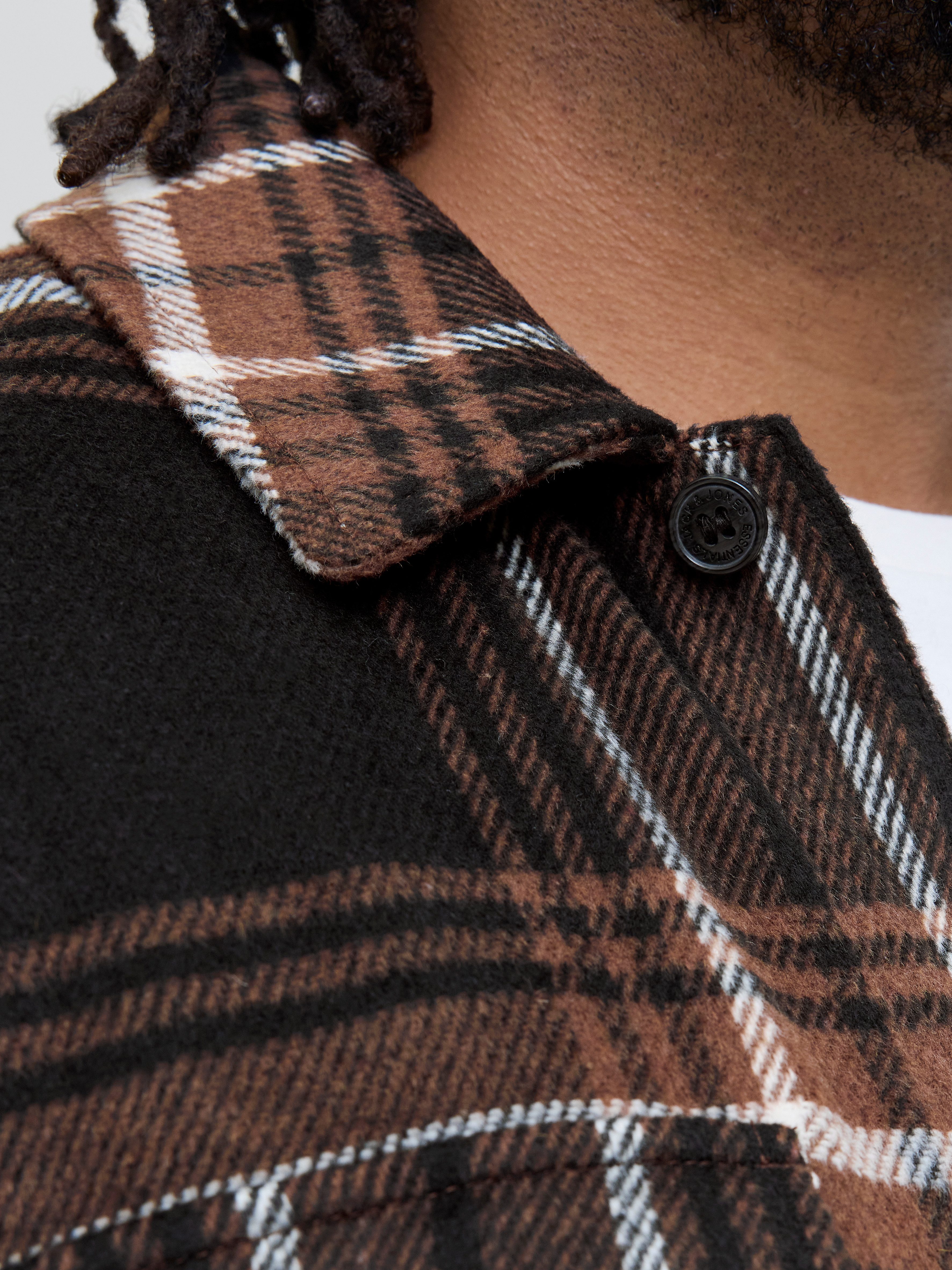 Jack & Jones PlusSize Overhemd met lange mouwen JJEBRADLEY OLLIE OVERSHIRT LS NOOS PLS