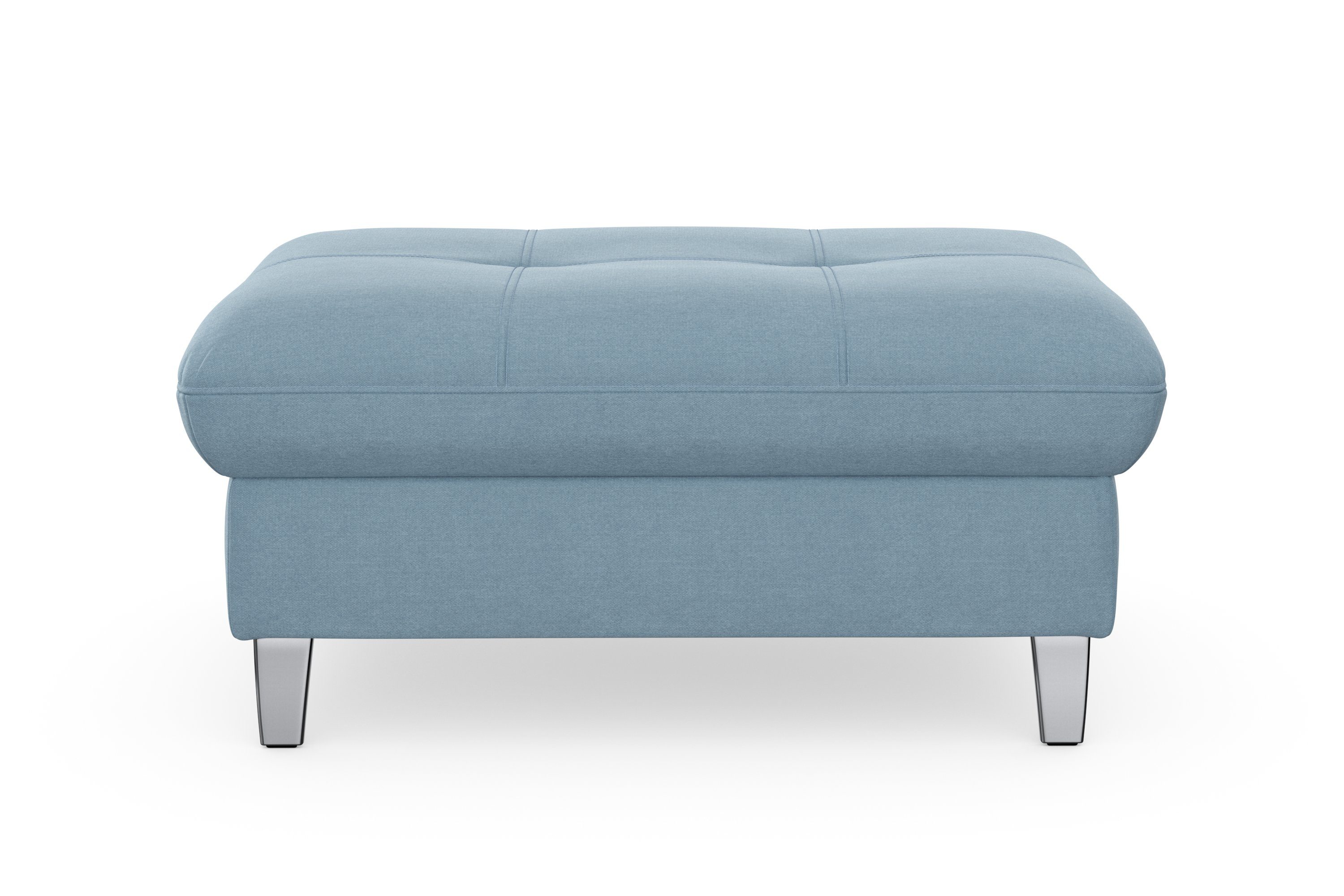 sit&more Hocker met bergruimte Maggiore met bergruimte en moderne metalen poten