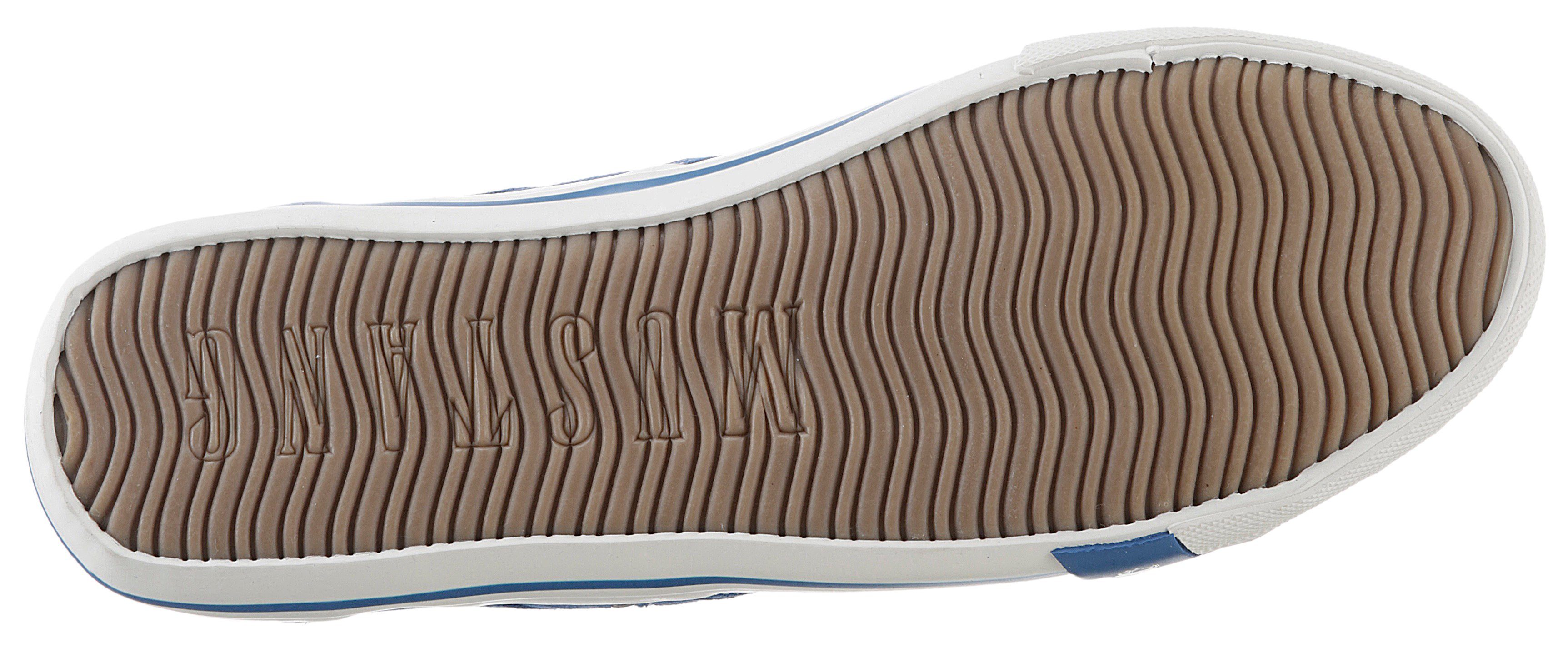 Mustang Shoes Sneakers met mustang merkembleem, vrijetijdsschoen, lage schoen, veterschoen