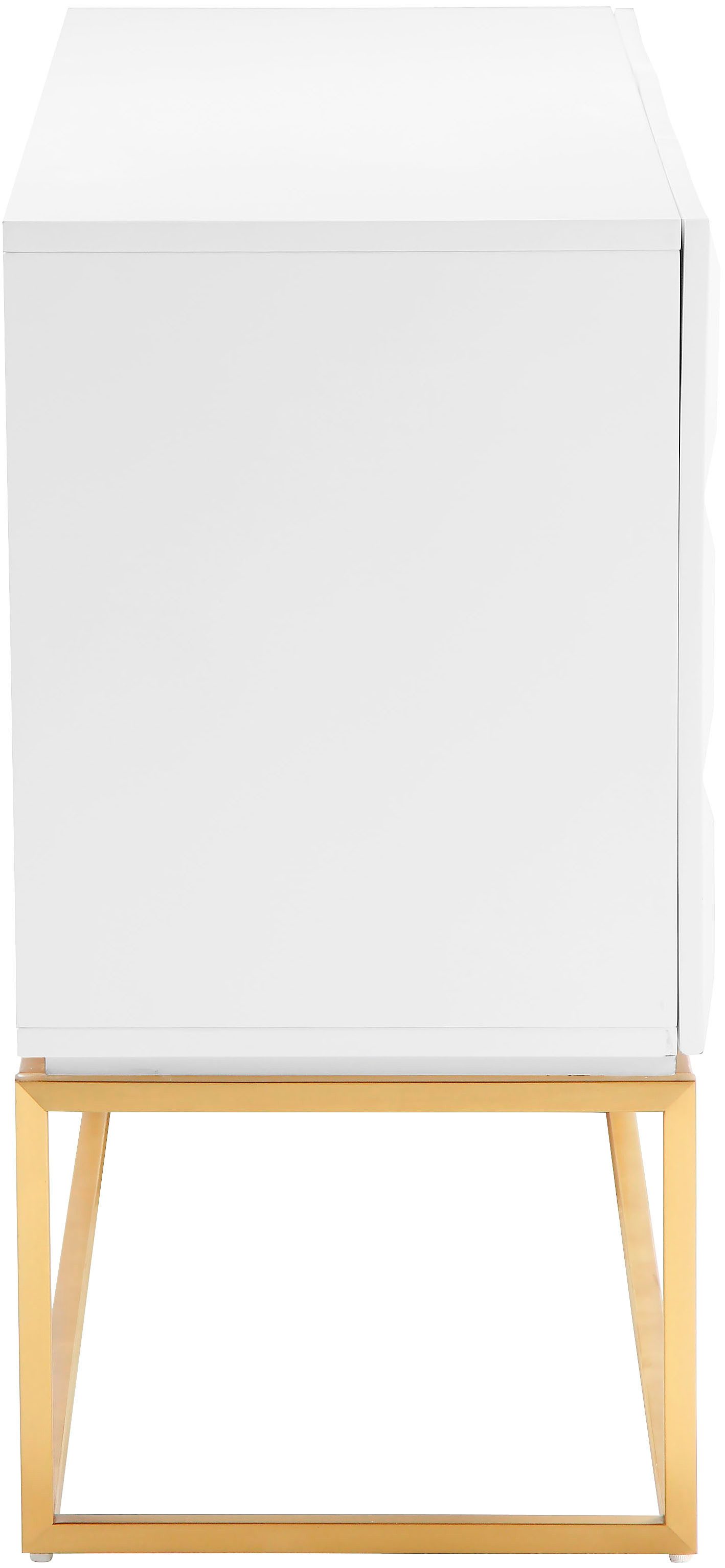 Leonique Dressoir Alais, TOPSELLER!, OTTOs keuze in 3d-look, met veel bergruimte en goudkleurig metalen frame