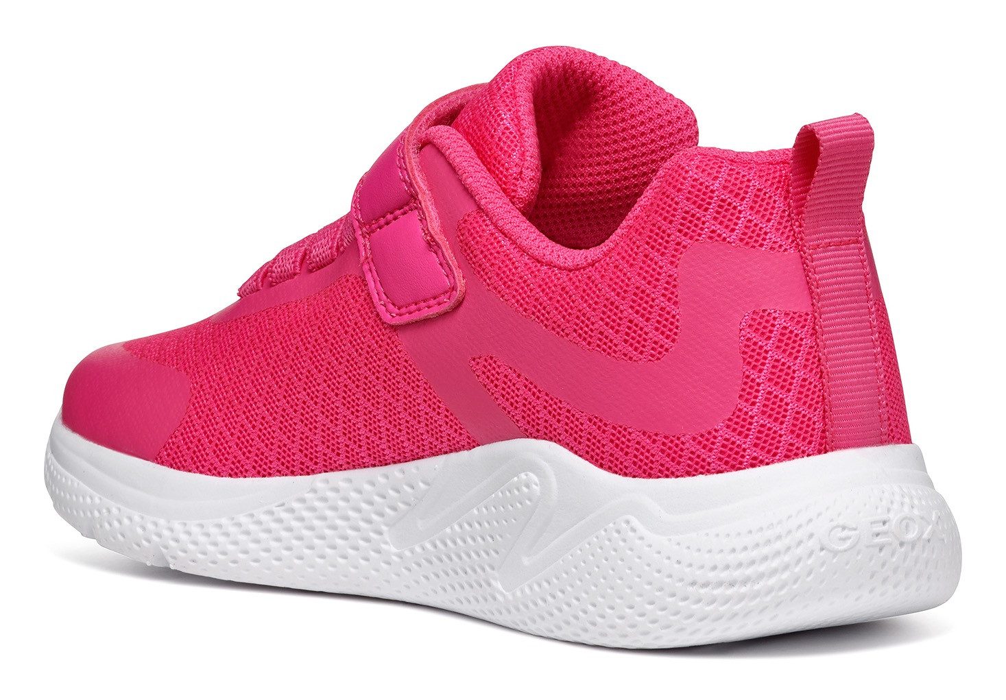 Geox Sneakers J SPRINTYE GIRL , vrijetijdsschoen, instapschoen met klittenbandsluiting