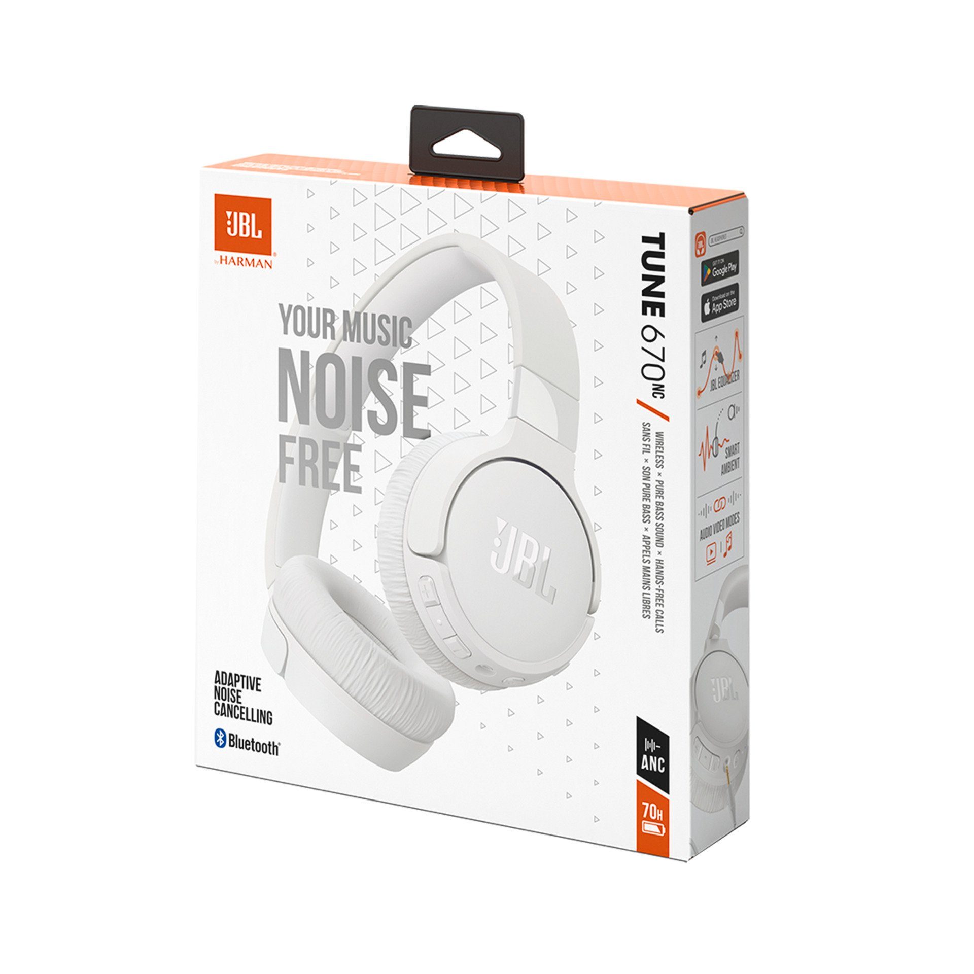 JBL Bluetooth-hoofdtelefoon Tune 670NC