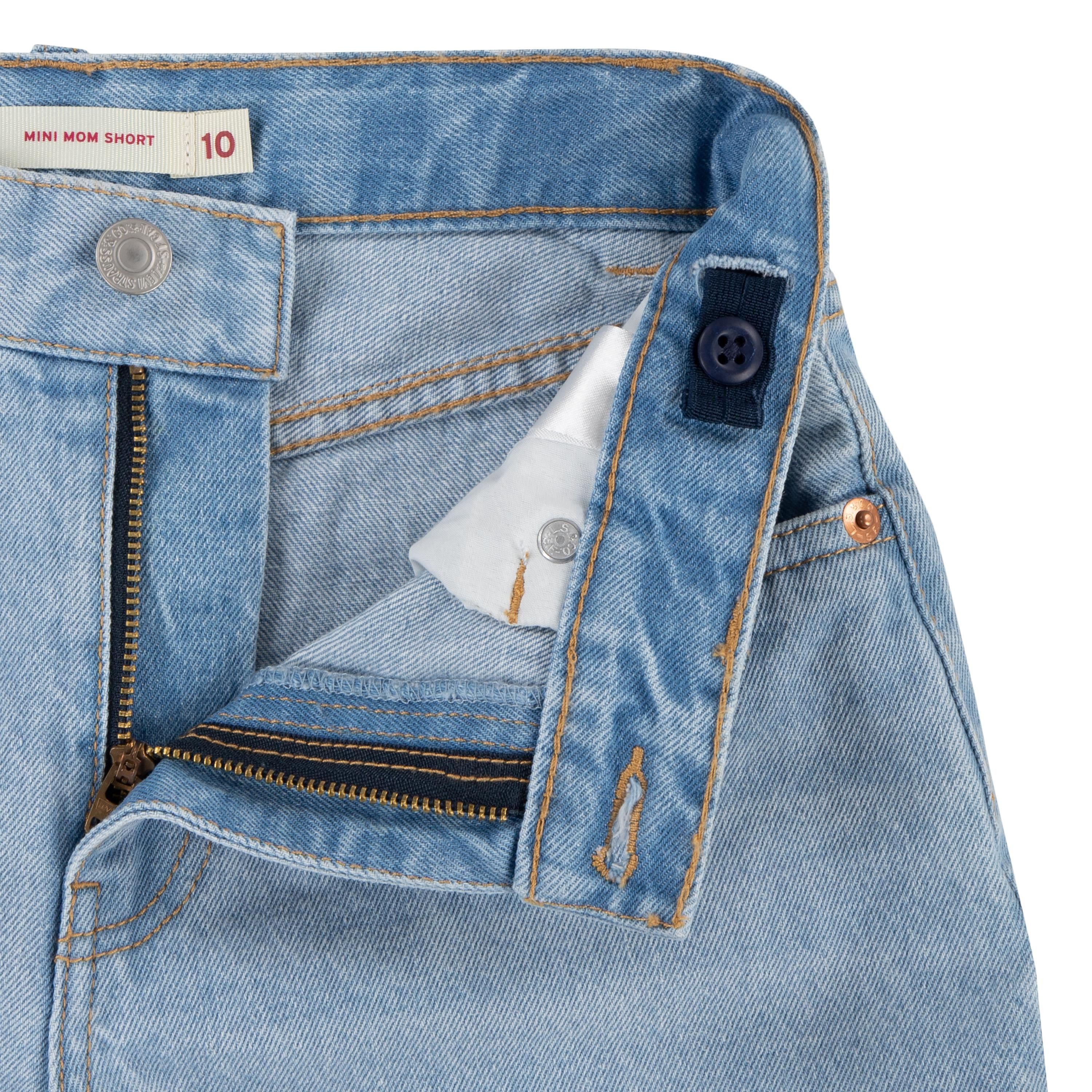 Levi's Kidswear Jeansshort LVG MINI MOM SHORT W/ ROLL CUF