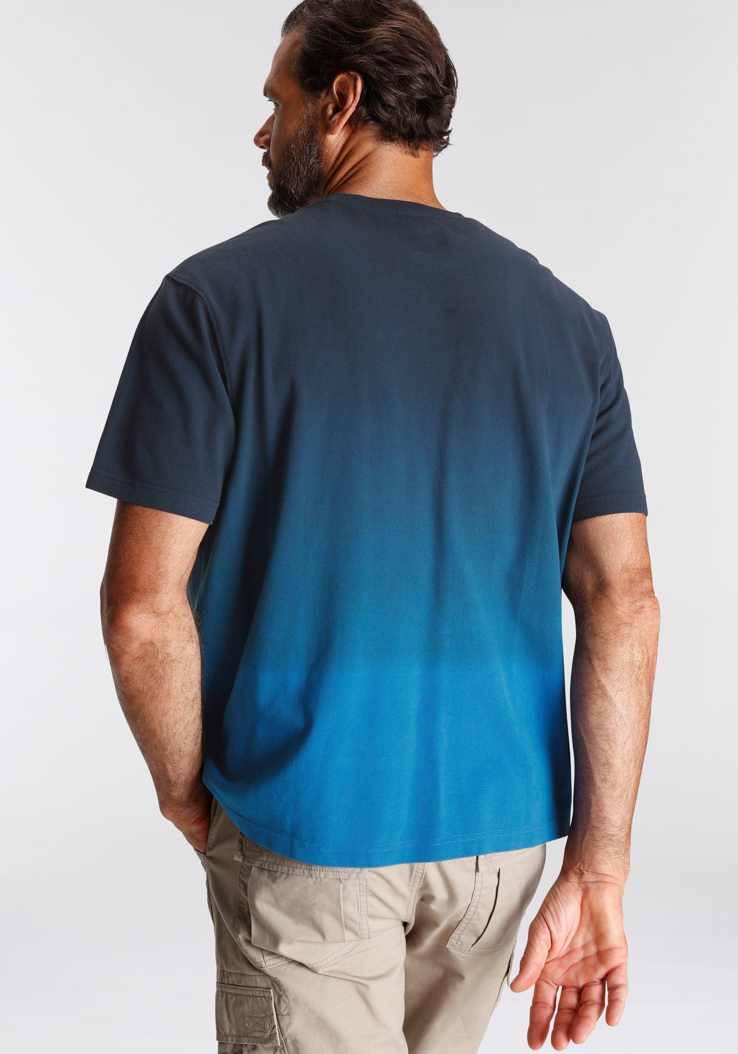 Man's World T-shirt Korte mouw, regular fit, effen, ronde hals