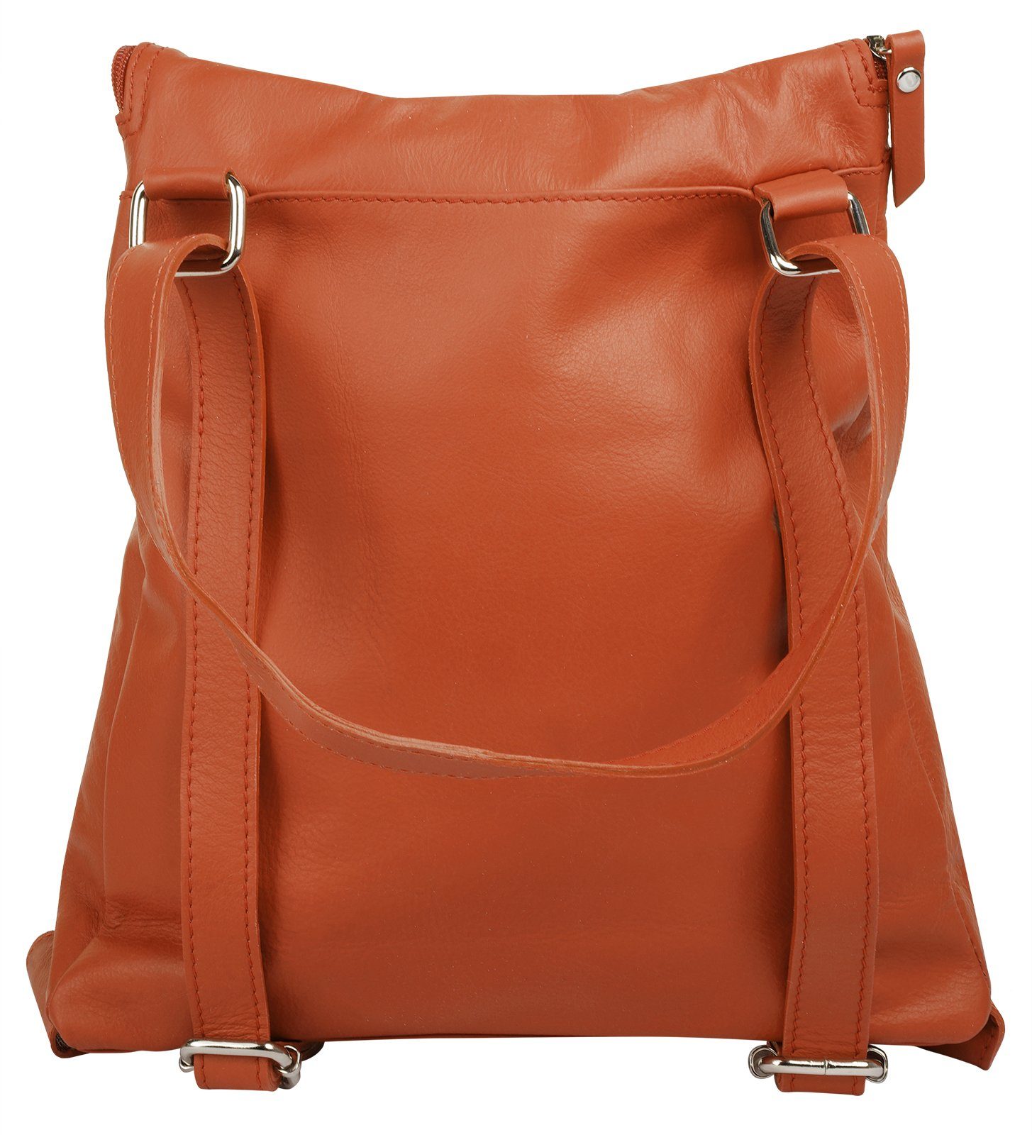 Forty Degrees Rugzak echt leer, made in italy