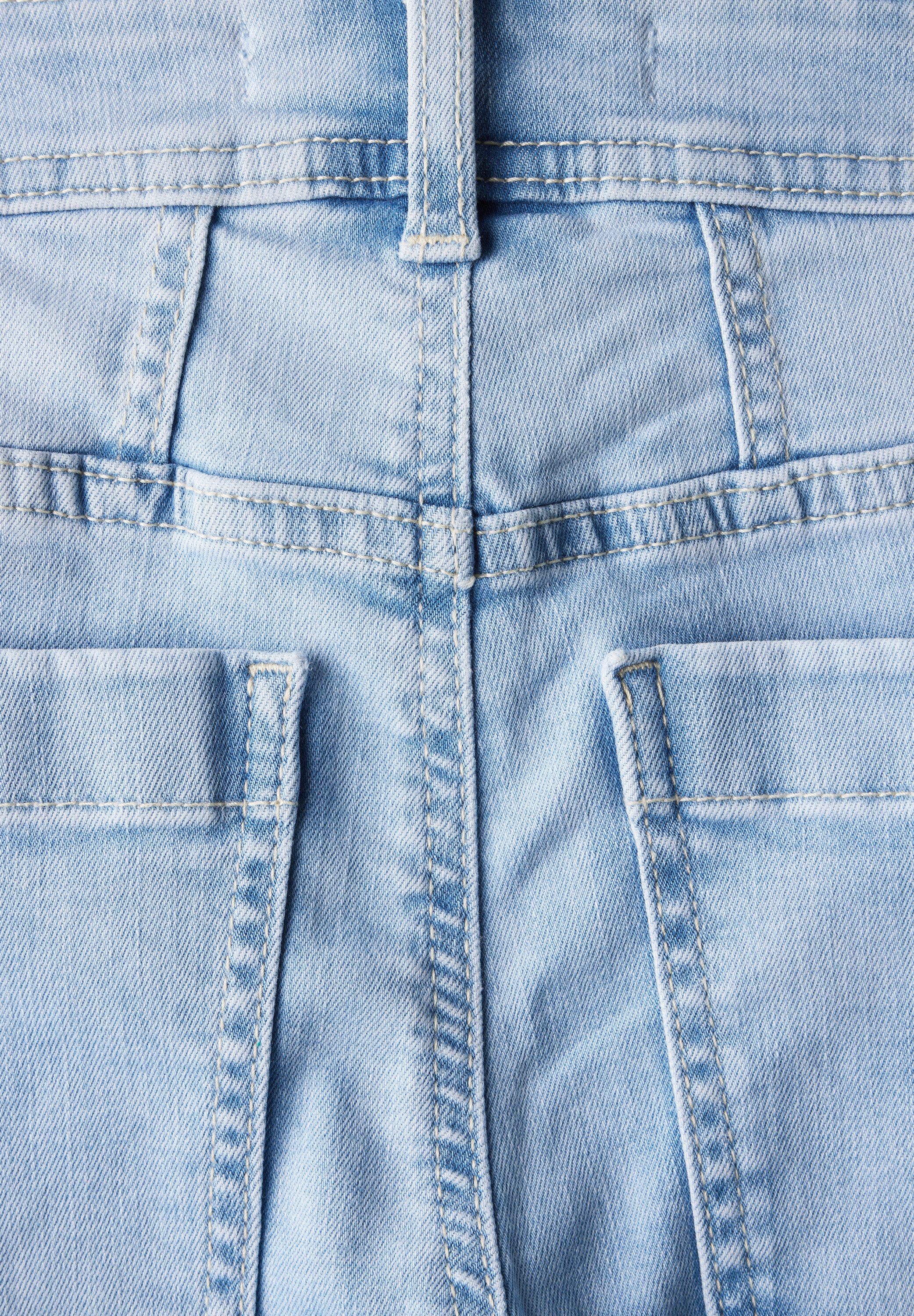 STREET ONE Slim fit jeans Style York in five-pocketsstijl