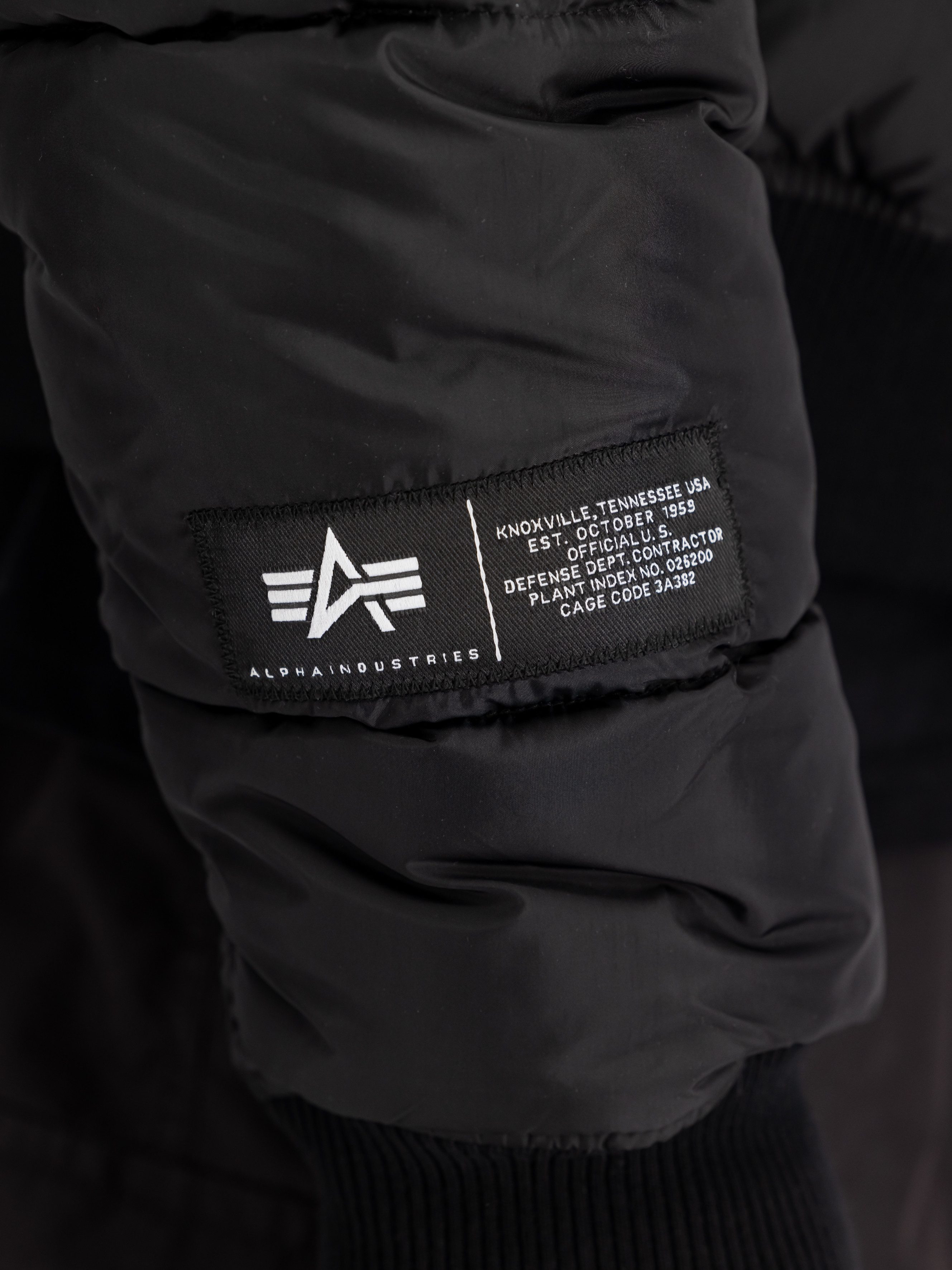 Alpha Industries Gewatteerde jas MA-1 Logo Puffer