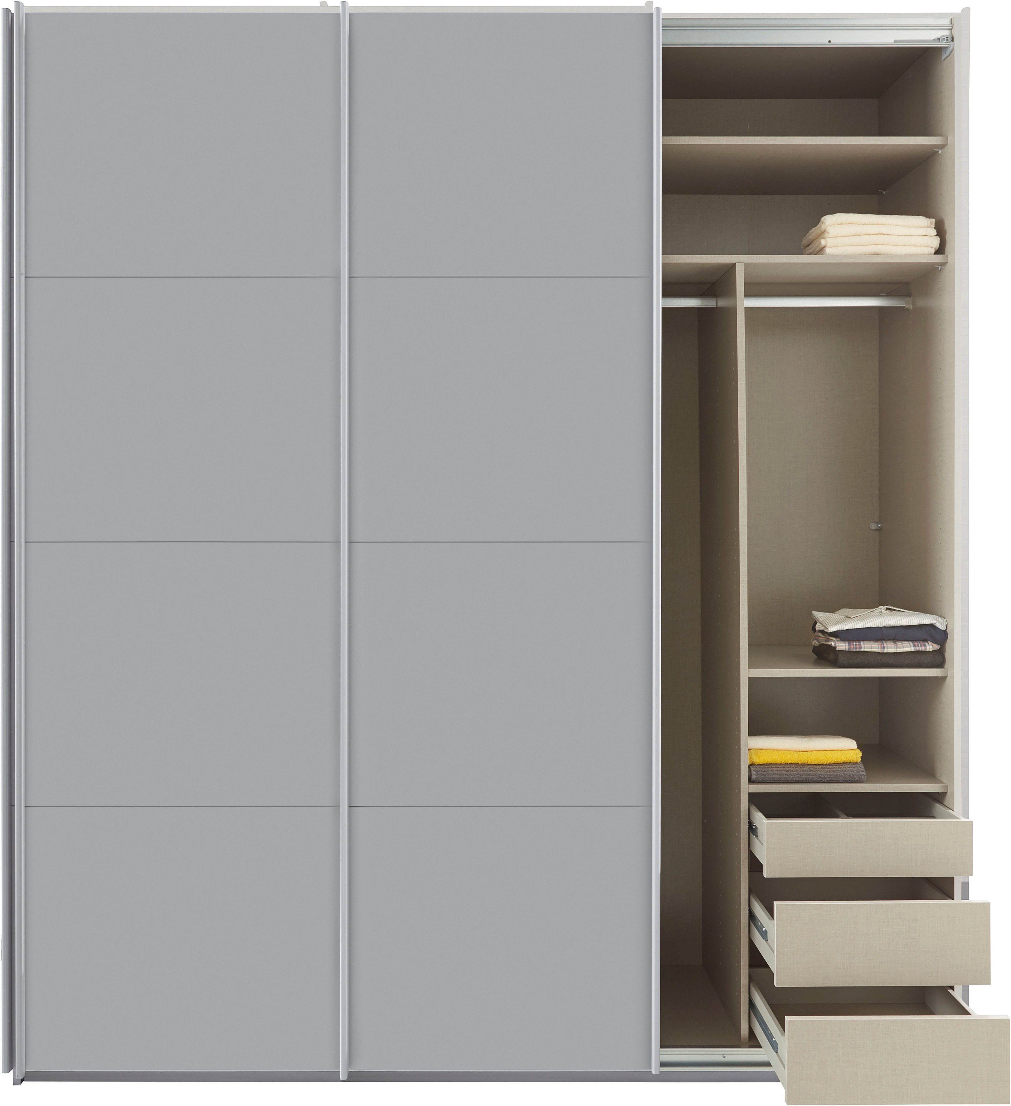 rauch Zweefdeurkast Kledingkast kast garderobe TOPSELLER OTELI incl. binnenindeling