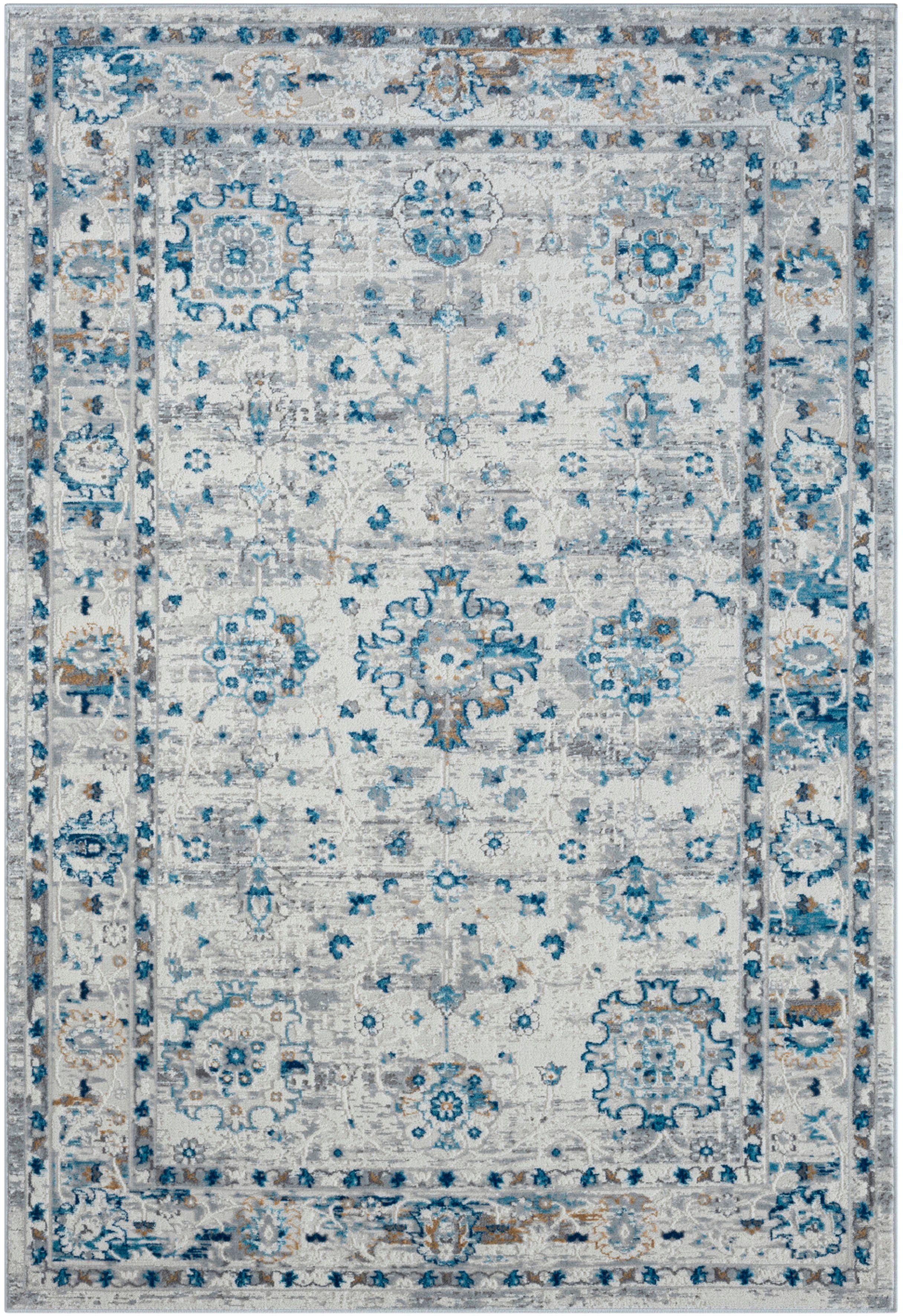 Myflair Möbel & Accessoires Vloerkleed My Heriz 3 Kortpolig, klassiek oosters ontwerp, bijzonder zacht door microvezel