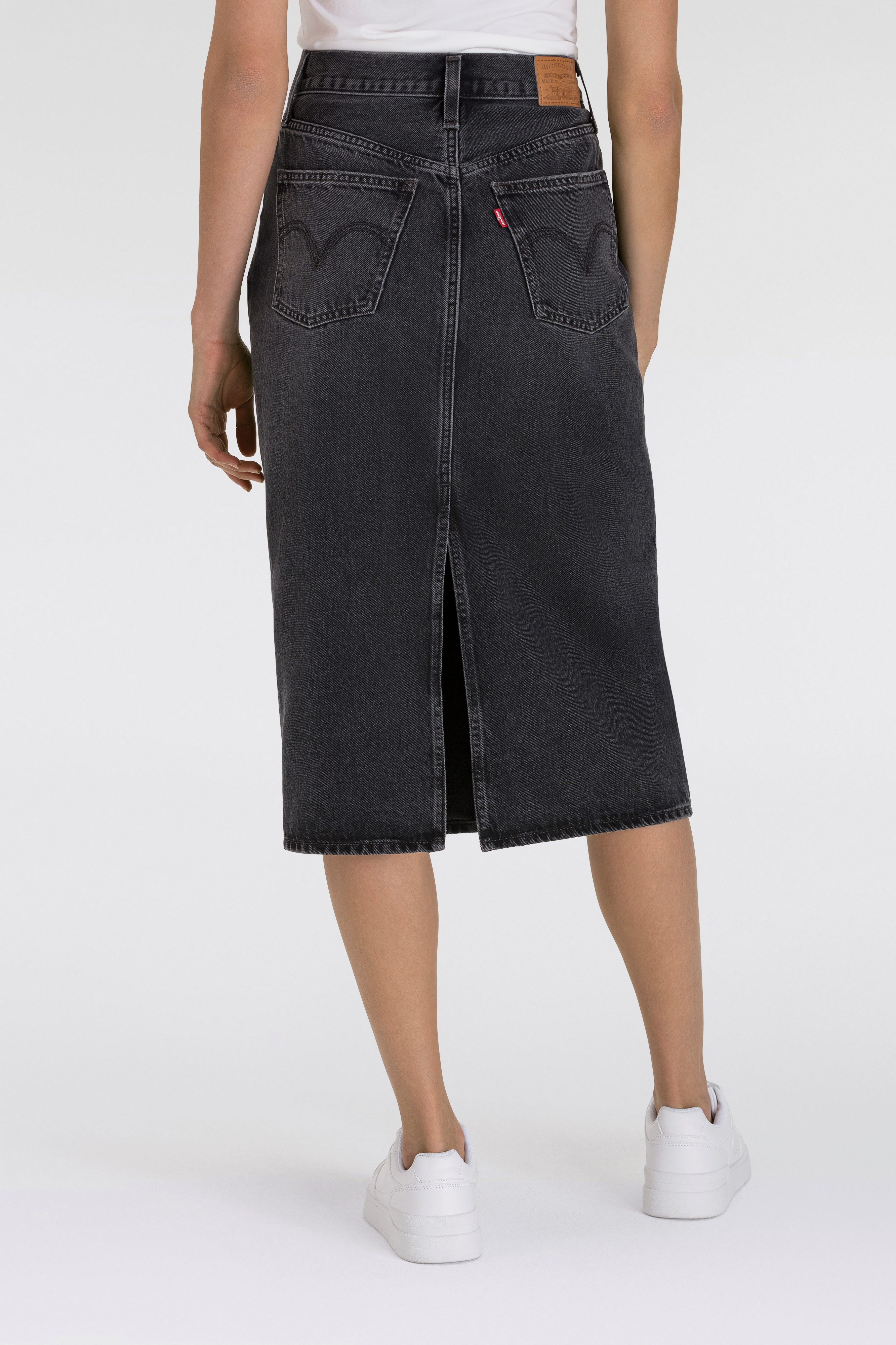 Levi's® Jeans rok HR BACK SLIT SKIR