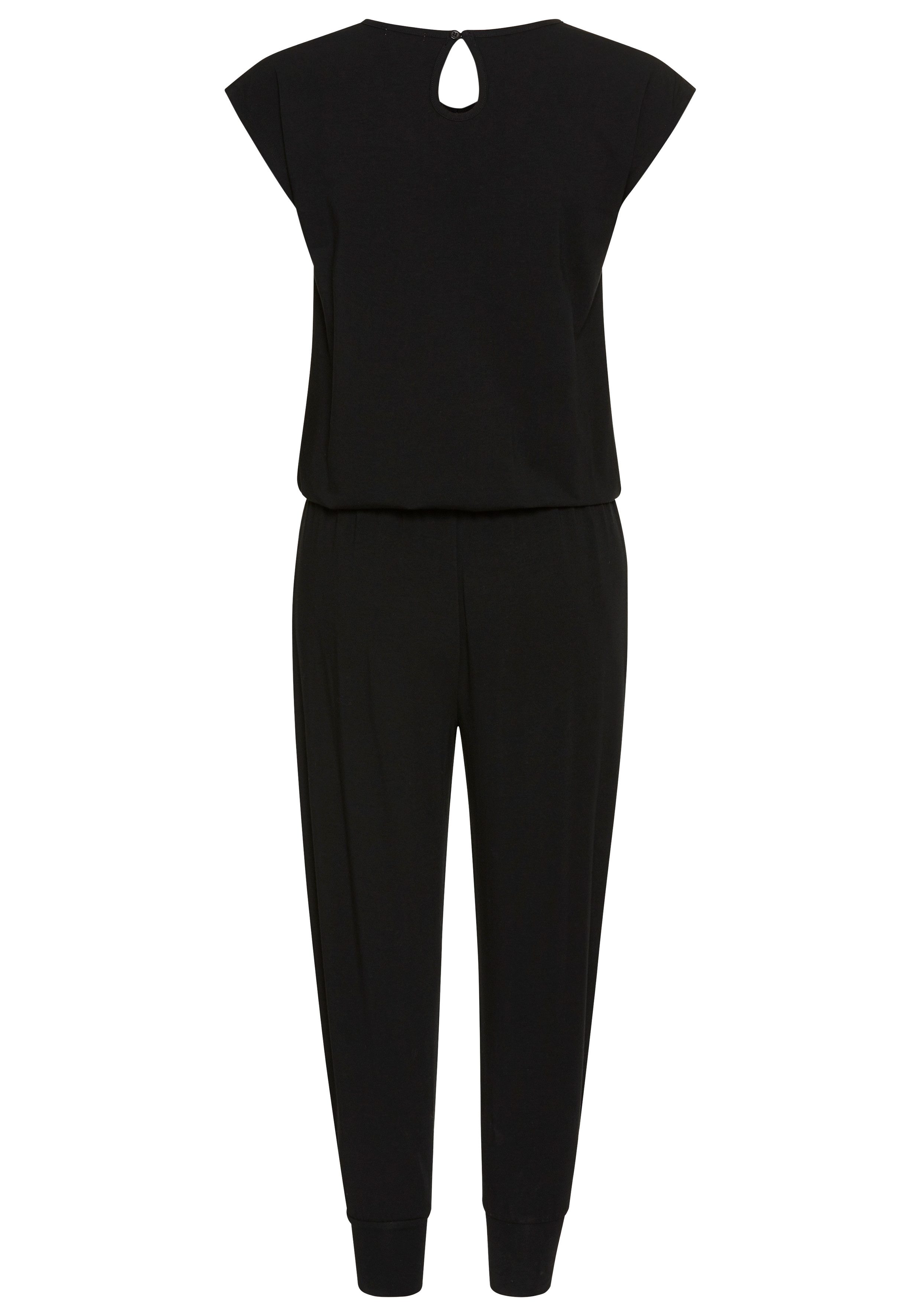 KangaROOS Jumpsuit casual gesneden, met veel logo-details