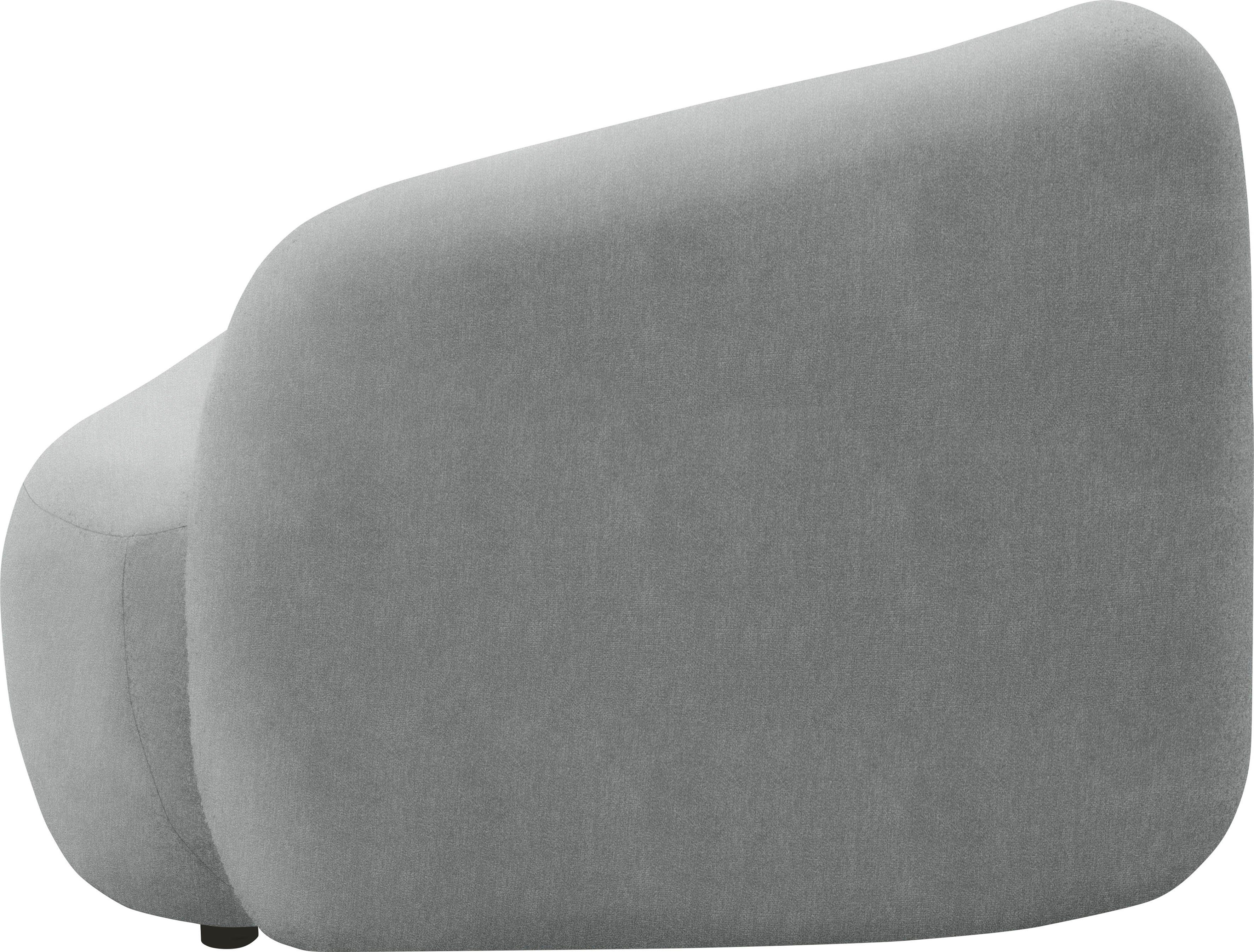 andas Récamier Björnar incl. reversible-sierkussen: bloemmotief, resp. uni, Binnenvering, armleuning links of rechts naar keuze, B/D/H: 183x105x75 cm