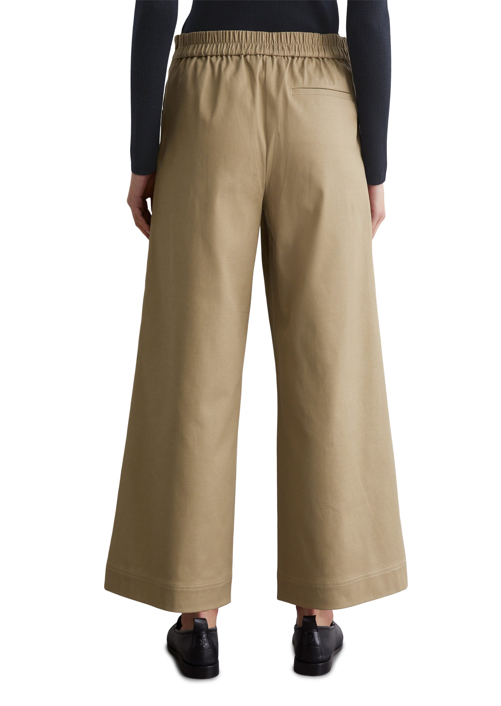 Marc O'Polo Culotte met zijrits naadloos