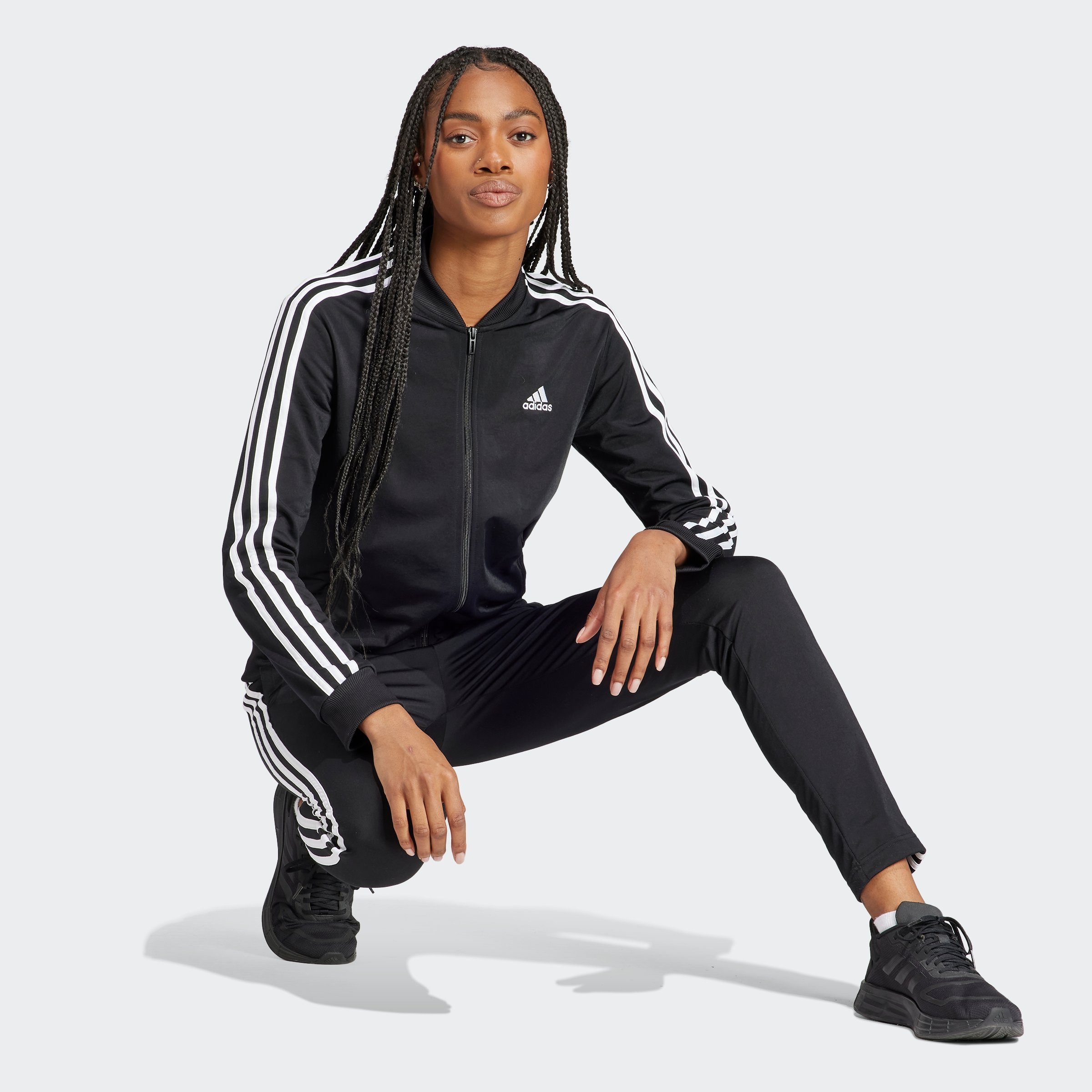 adidas Sportswear Trainingspak W 3S TR TS (2-delig)