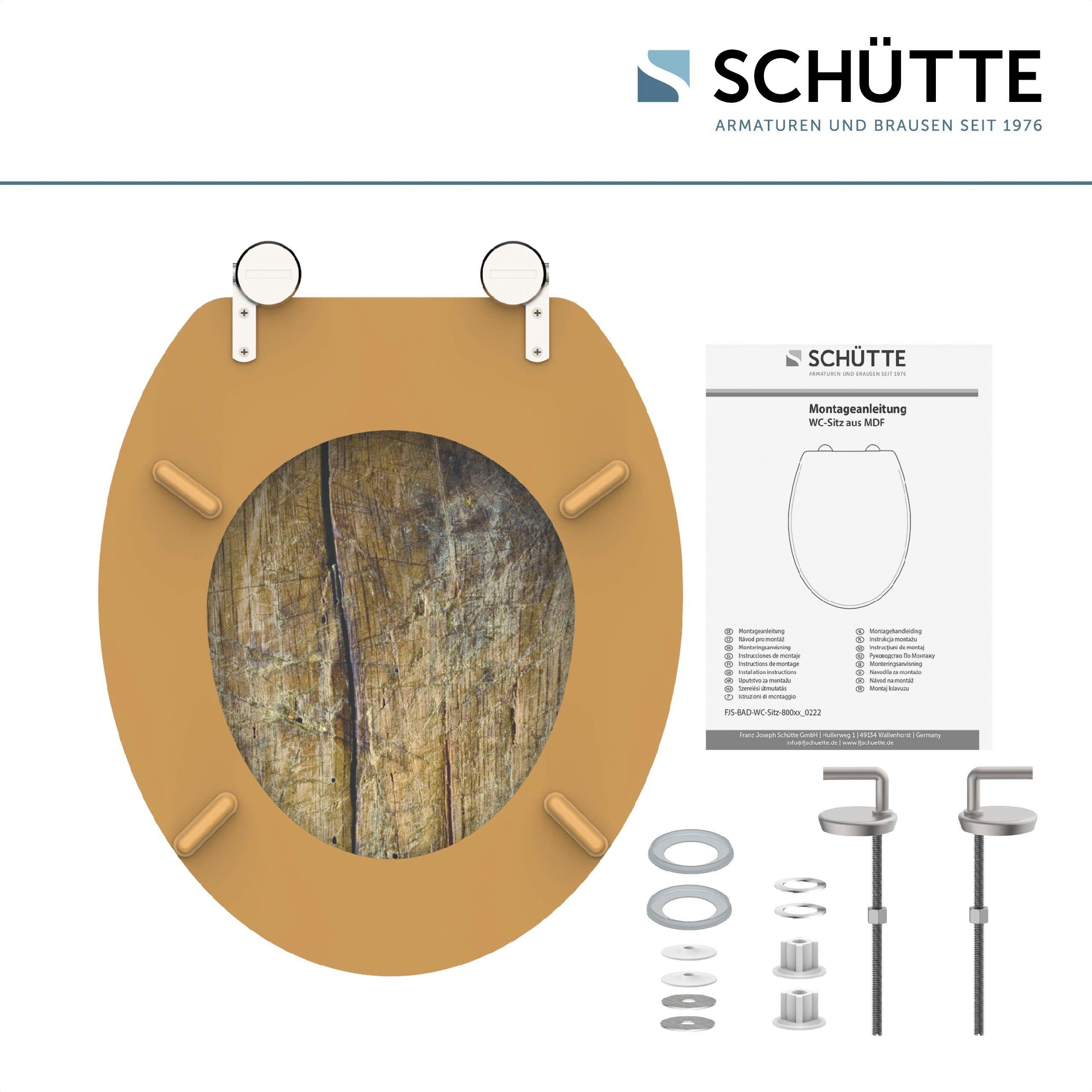 Schütte Toiletzitting Solid Wood
