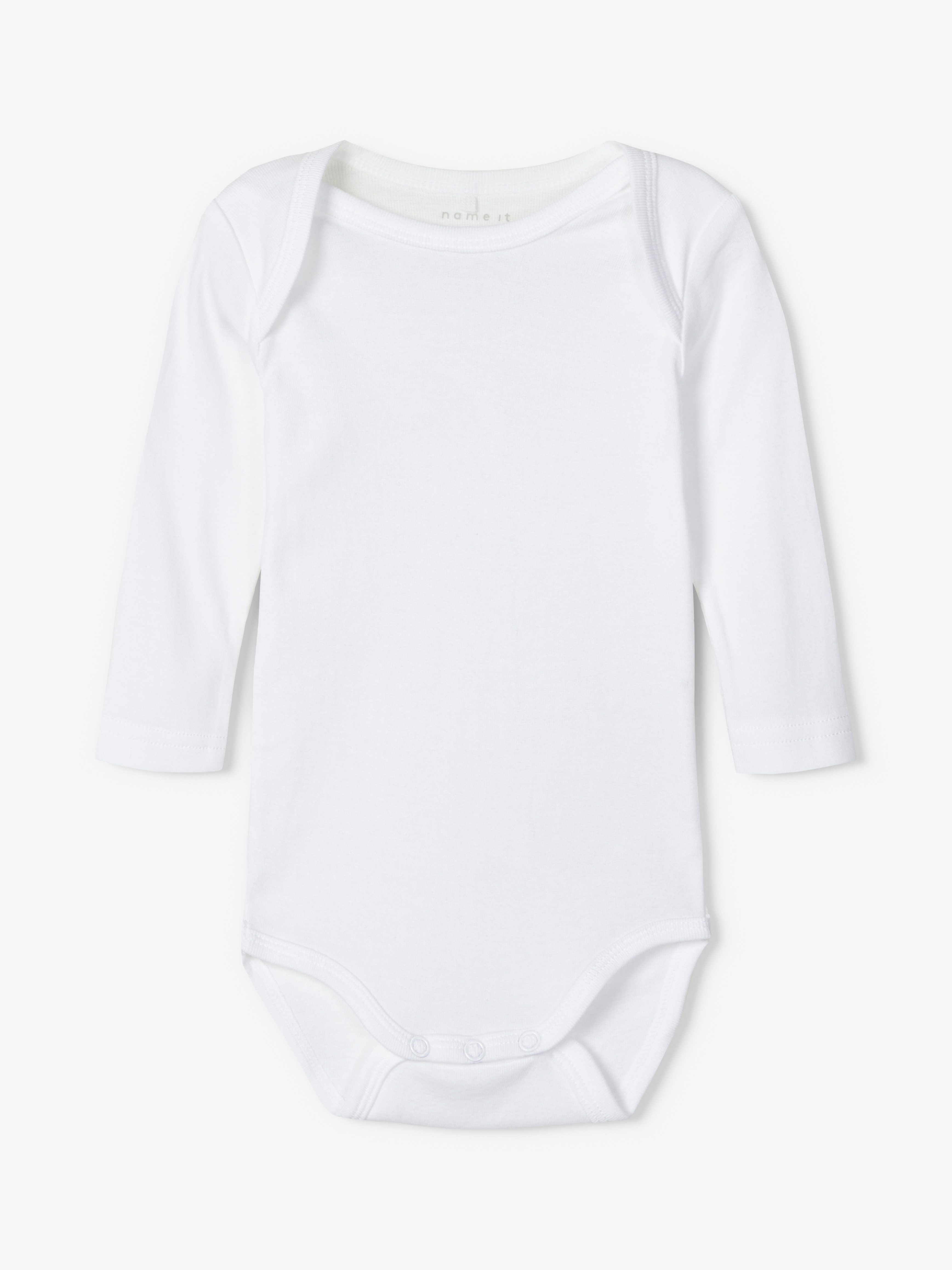 Name It Body NBNBODY 3P LS SOLID NOOS (set, 3-delig)