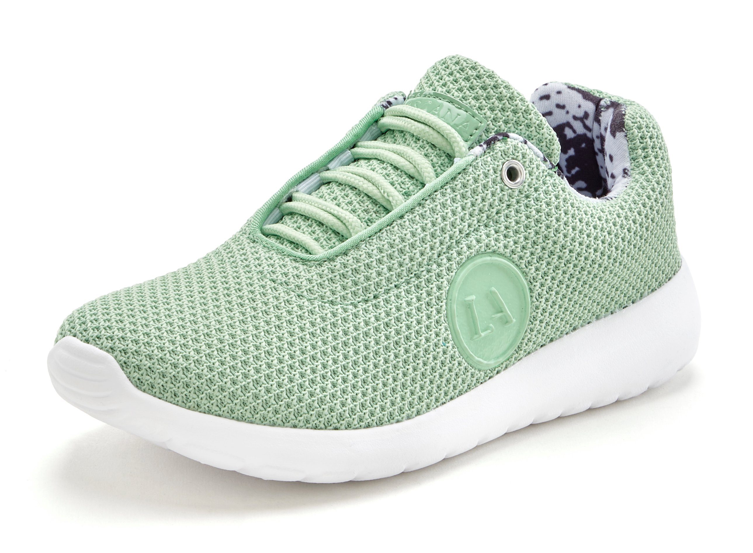 active by Lascana Sneakers met comfort-binnenzool, veterschoen, vrijetijdsschoen vegan