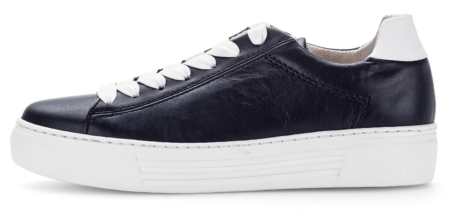 Gabor Plateausneakers Florence , vrijetijdsschoen, halfschoen, veterschoen met voetbed, g-breedte