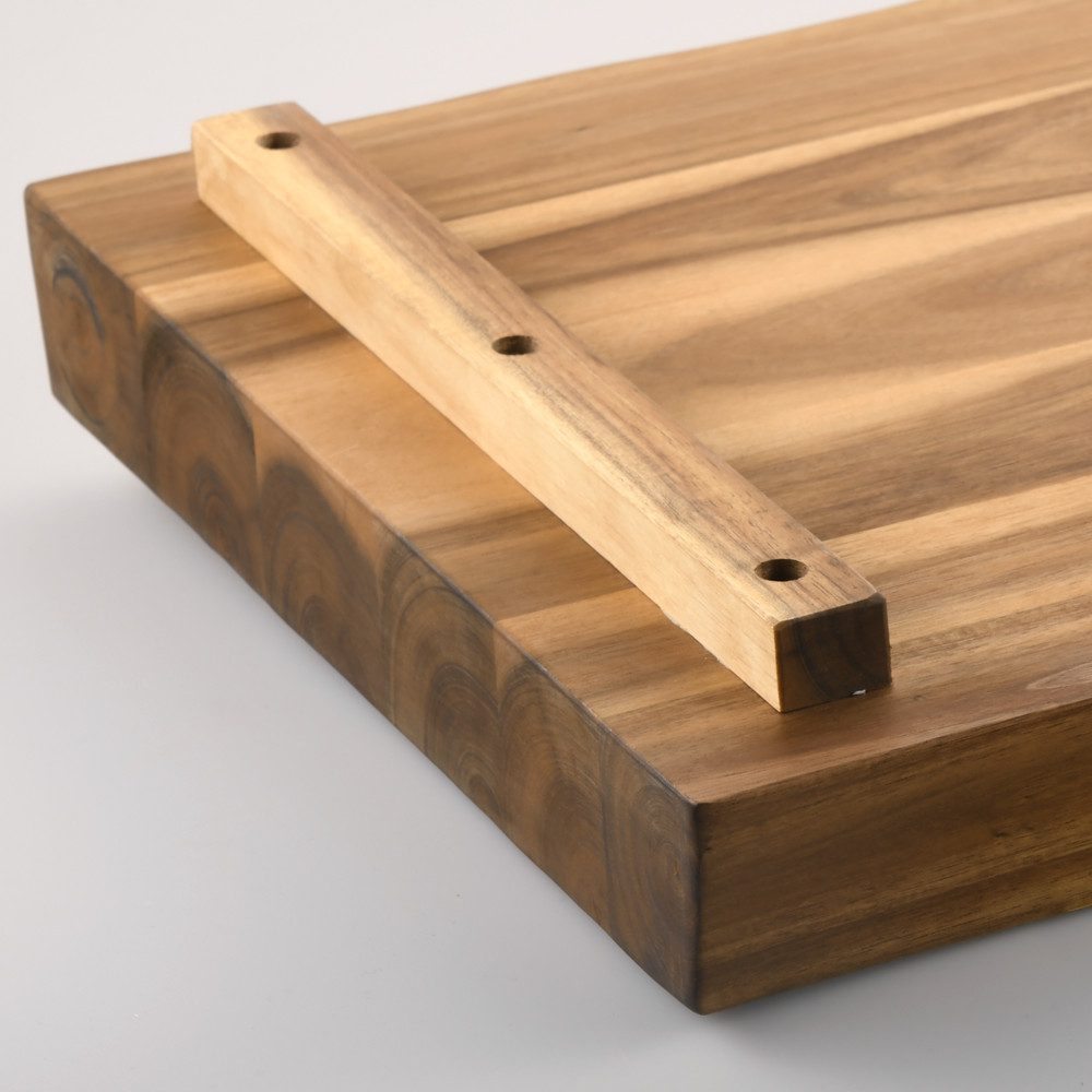 KESPER for kitchen & home Snijplank met saprand, acacia, FSC (1 stuk)