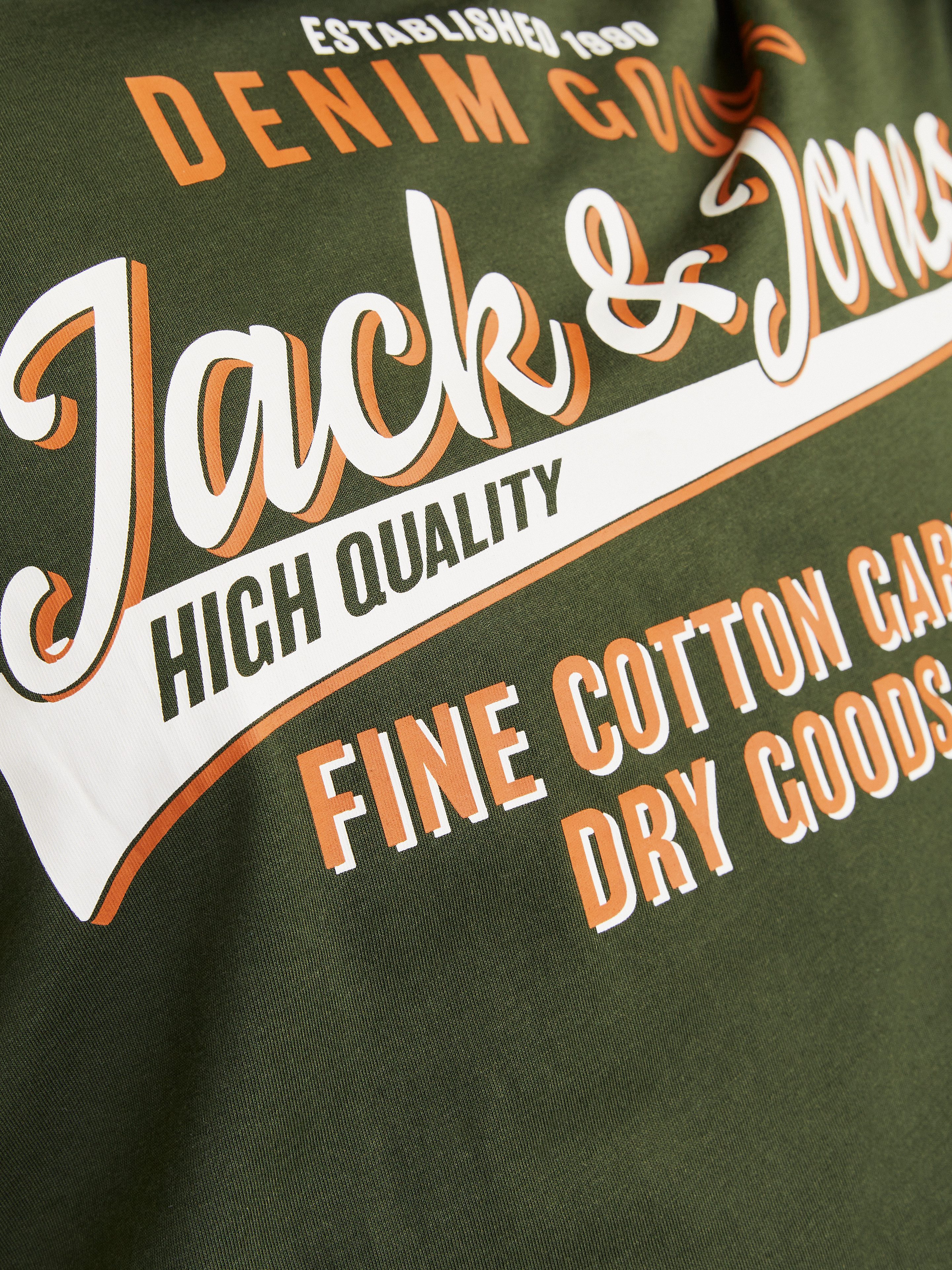 Jack & Jones PlusSize T-shirt JJELOGO TEE SS O-NECK 2 COL AW24 S PLS