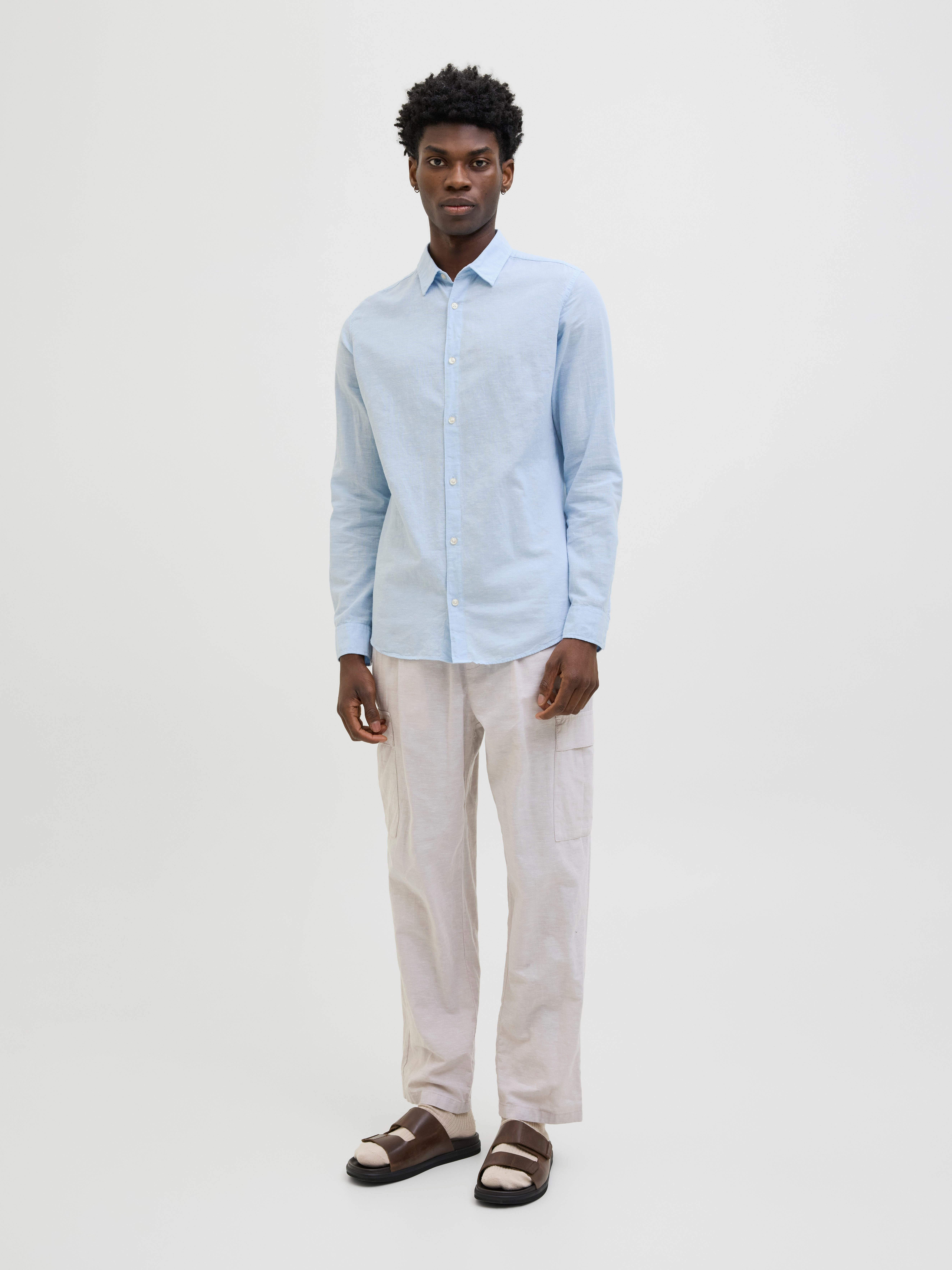 Jack & Jones Overhemd met lange mouwen JJEBREEZE SHIRT LS SN