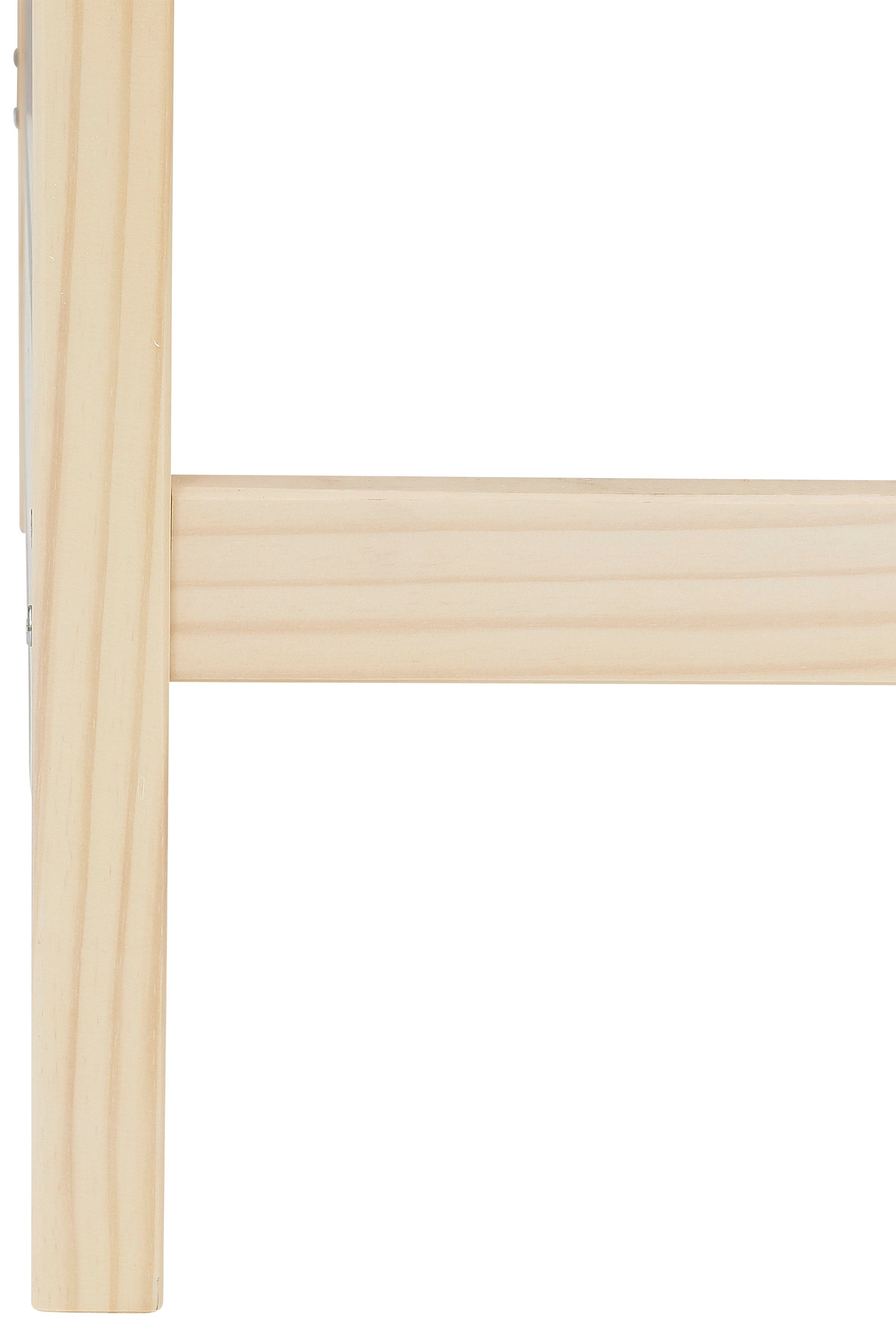 Lüttenhütt Hoogslaper Janne Grenenhout, 1-persoons, inclusief houten ladder, ligoppervlak 90x200 cm