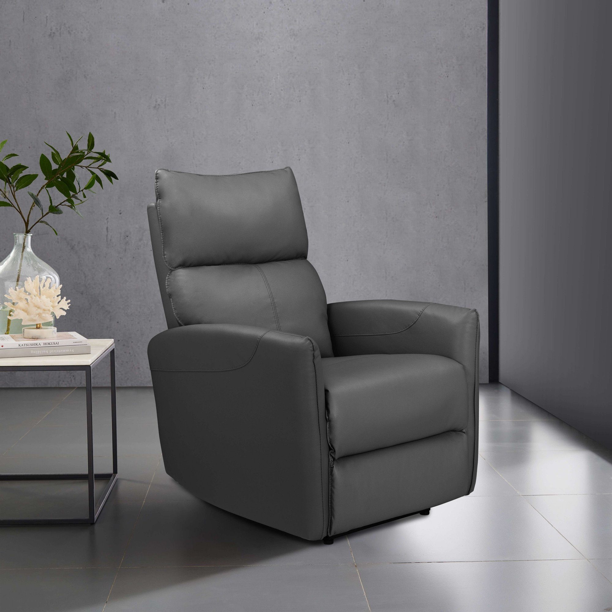 Places of Style Relaxfauteuil Pineto, Fernsehsessel mit Liegefunktion