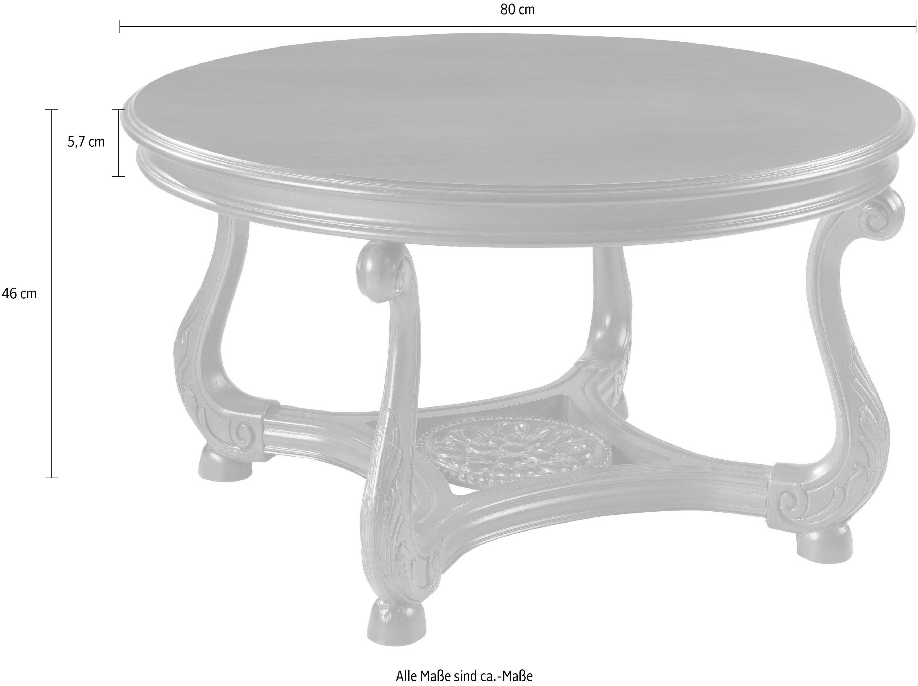 Home affaire Bijzettafel Tafel Tintoretto