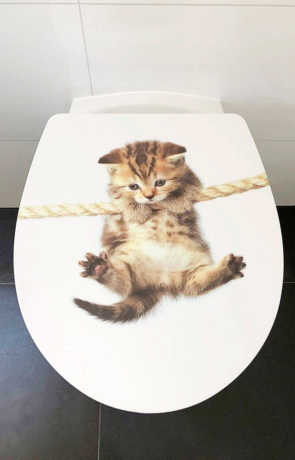 ADOB Toiletzitting CAT Soft-closemechanisme, voor het schoonmaken met één druk op de knop afneembaar