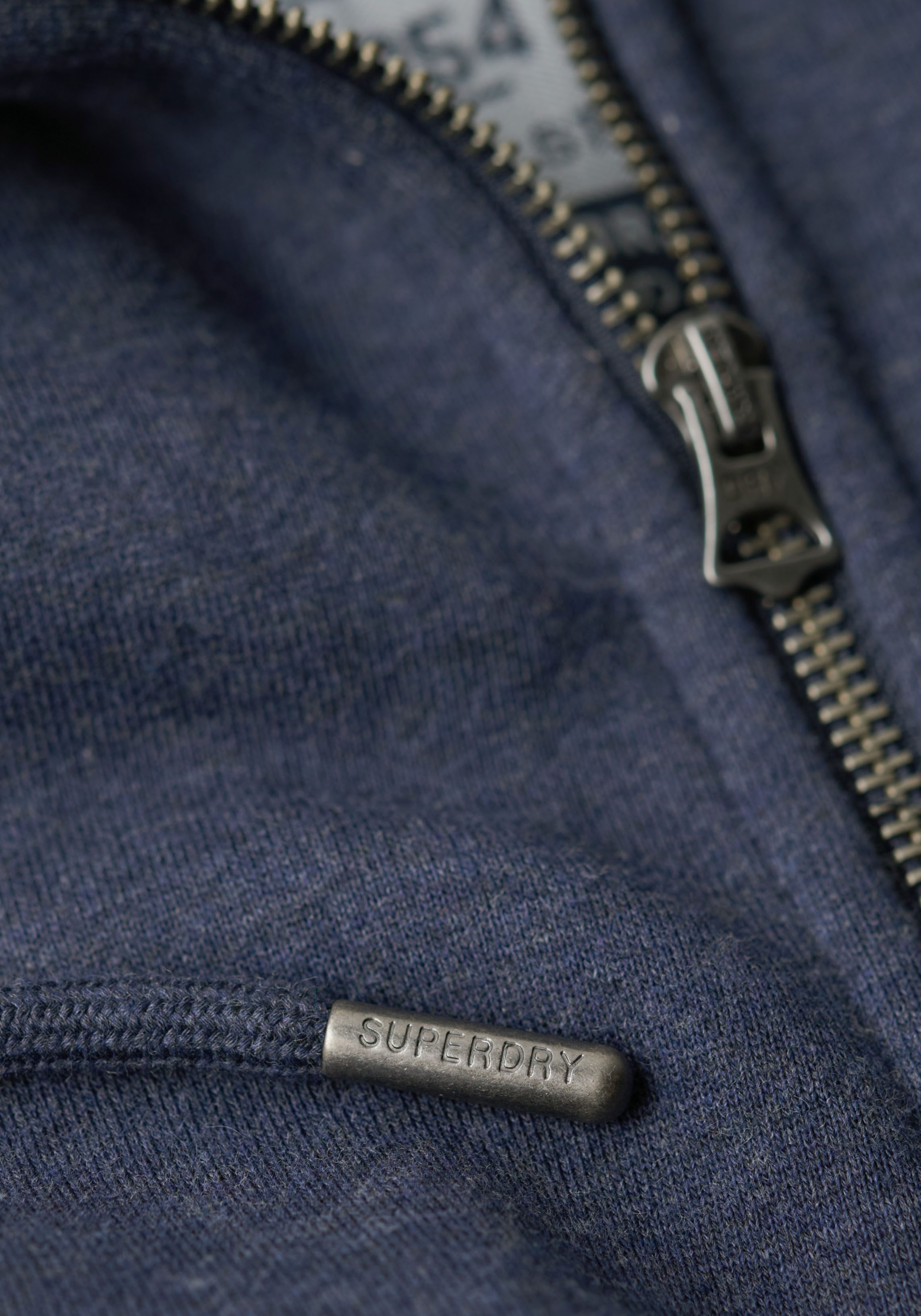 Superdry Capuchonsweatvest ESSENTIAL LOGO ZIP HOODIE
