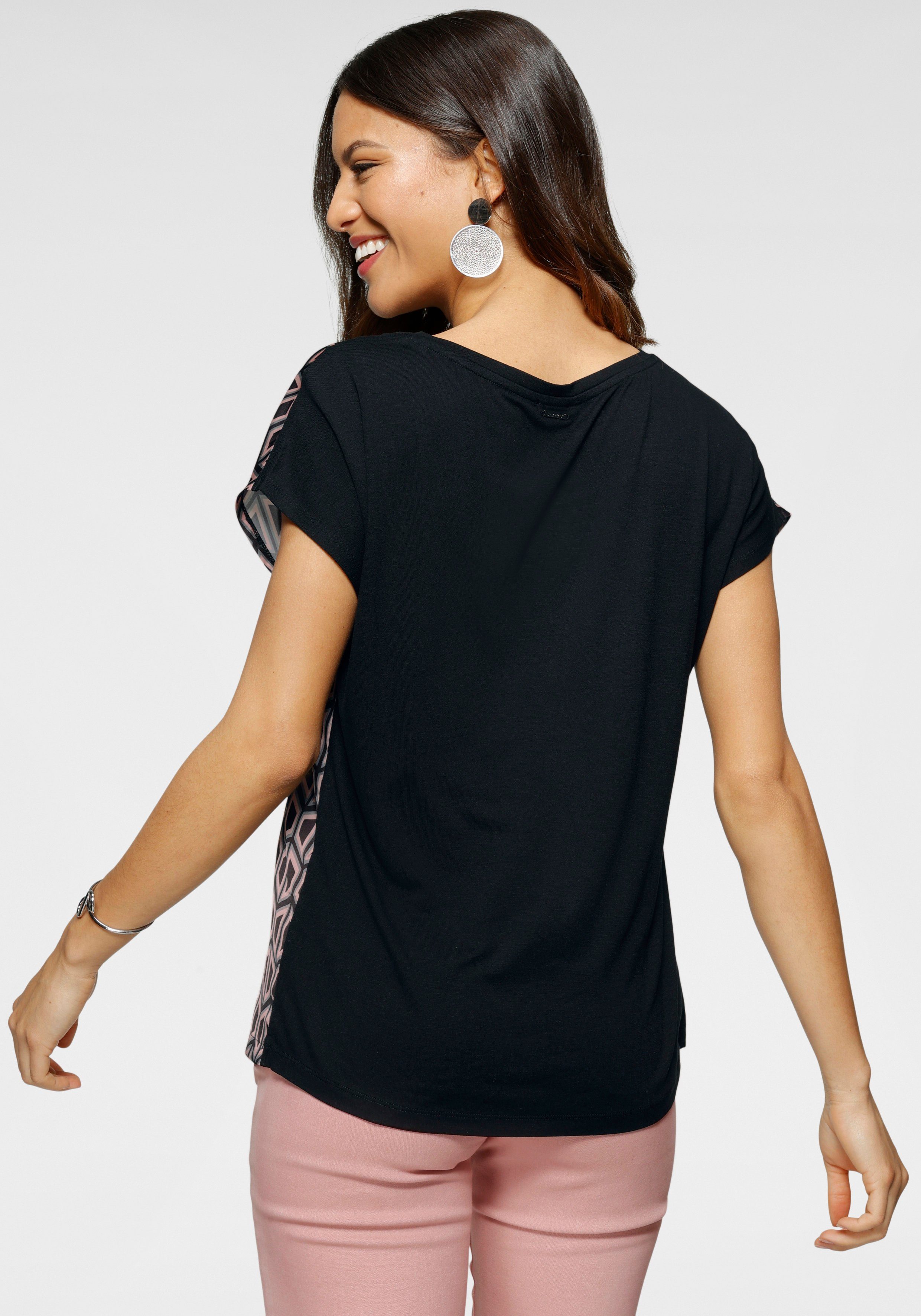 Laura Scott Shirtblouse van glanzend satijn