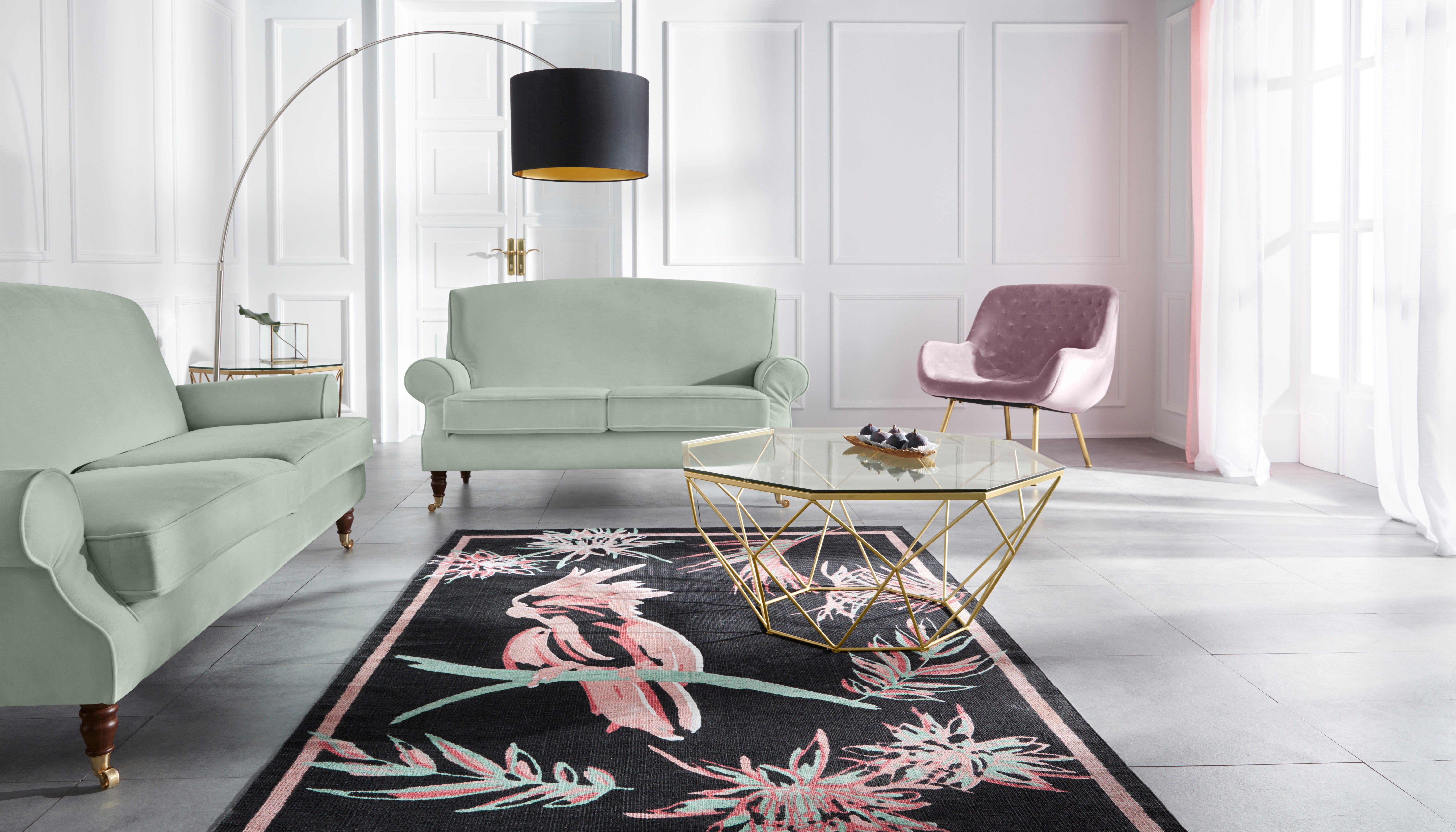 Guido Maria Kretschmer Home&Living 2-zitsbank Rennes in fluweellook of katoenmix