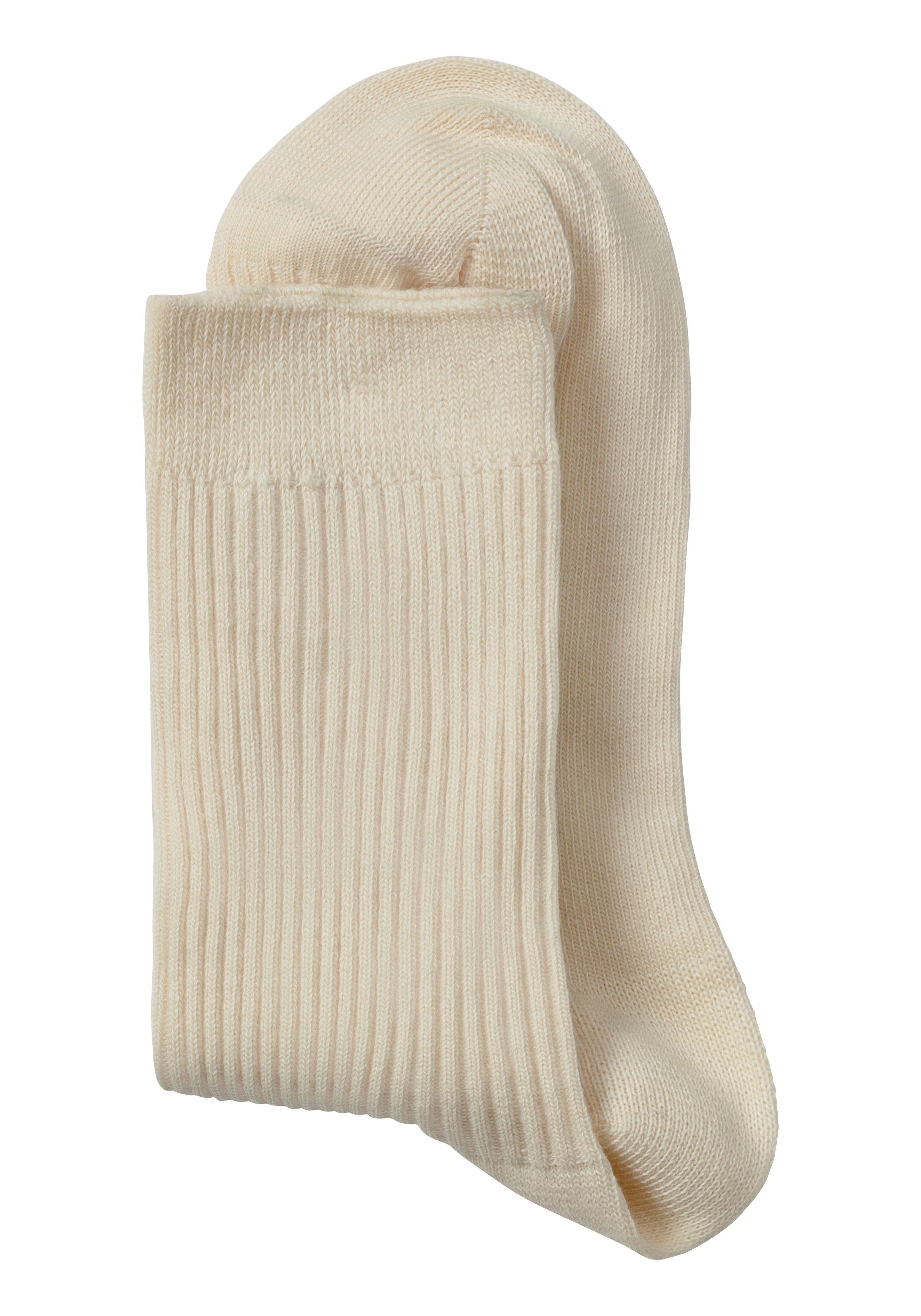Lavana Basic sokken met fijne rib (set, 5 paar)