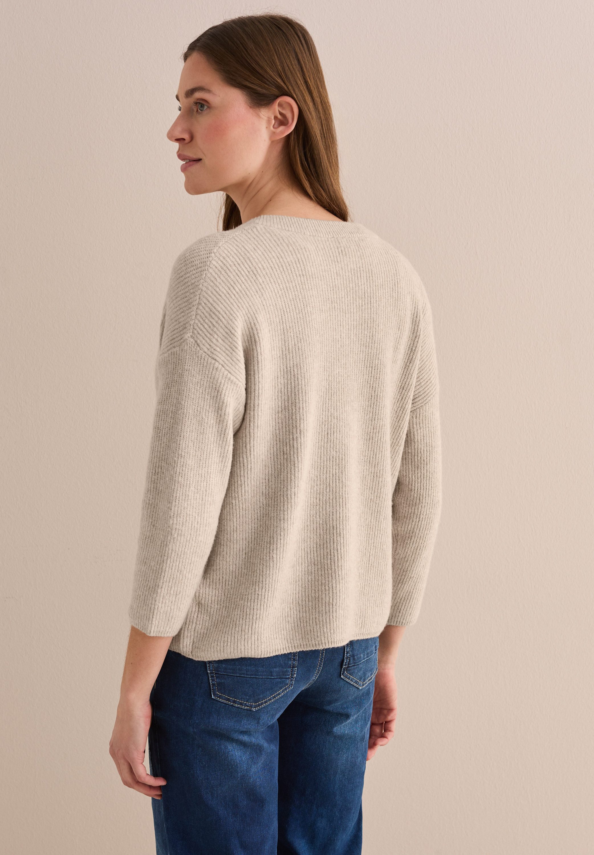 Cecil Cardigan met 3/4-mouwen