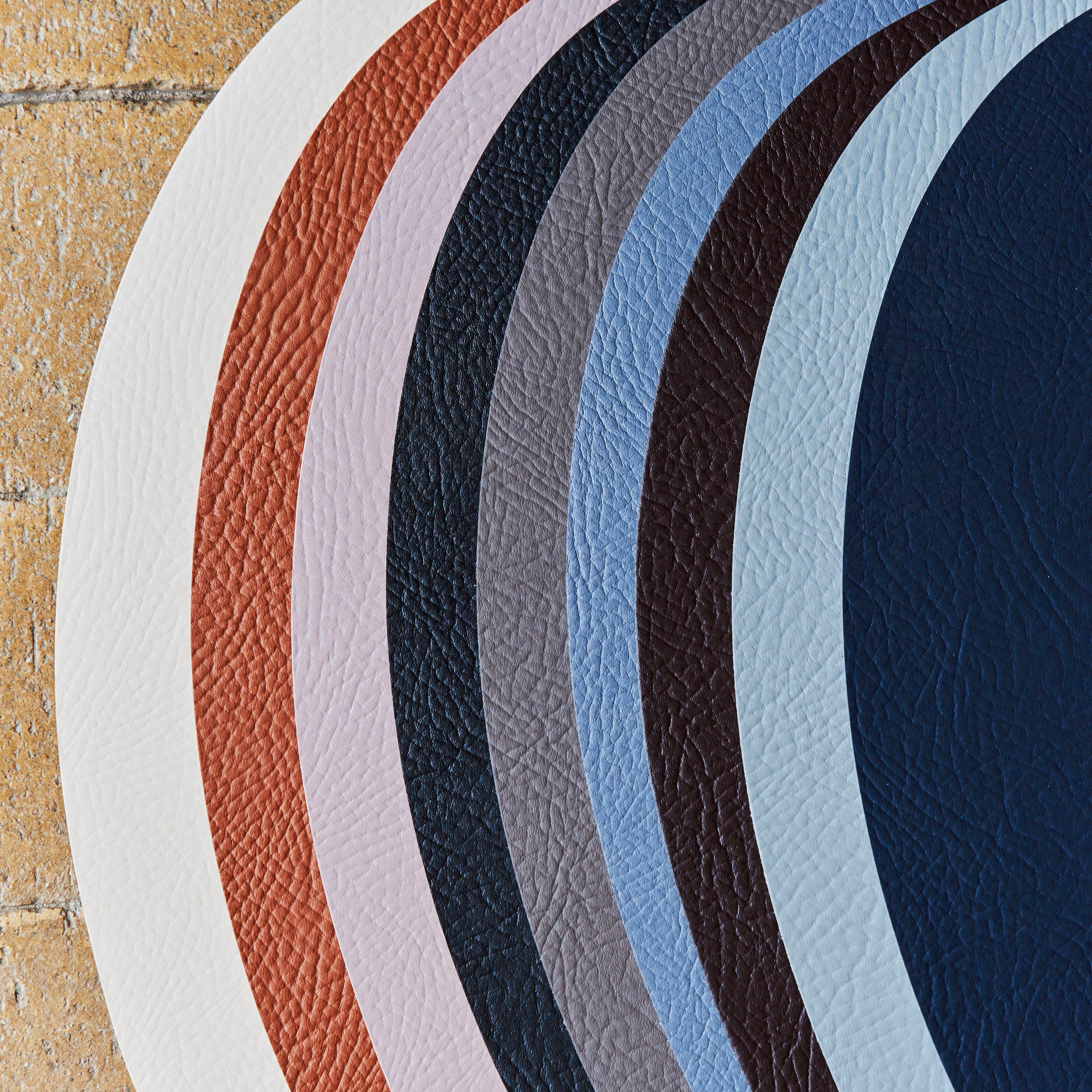 aida RAW Set placemats Buffallo 95% gerecycled leer (set, 4 stuks)