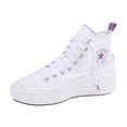 converse plateausneakers chuck taylor all star move canvas platform hi wit