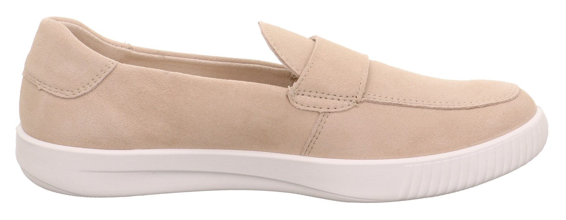 Legero Instappers Silence , vrijetijdsschoen, slip-on sneaker met comfortabel verwisselbaar voetbed